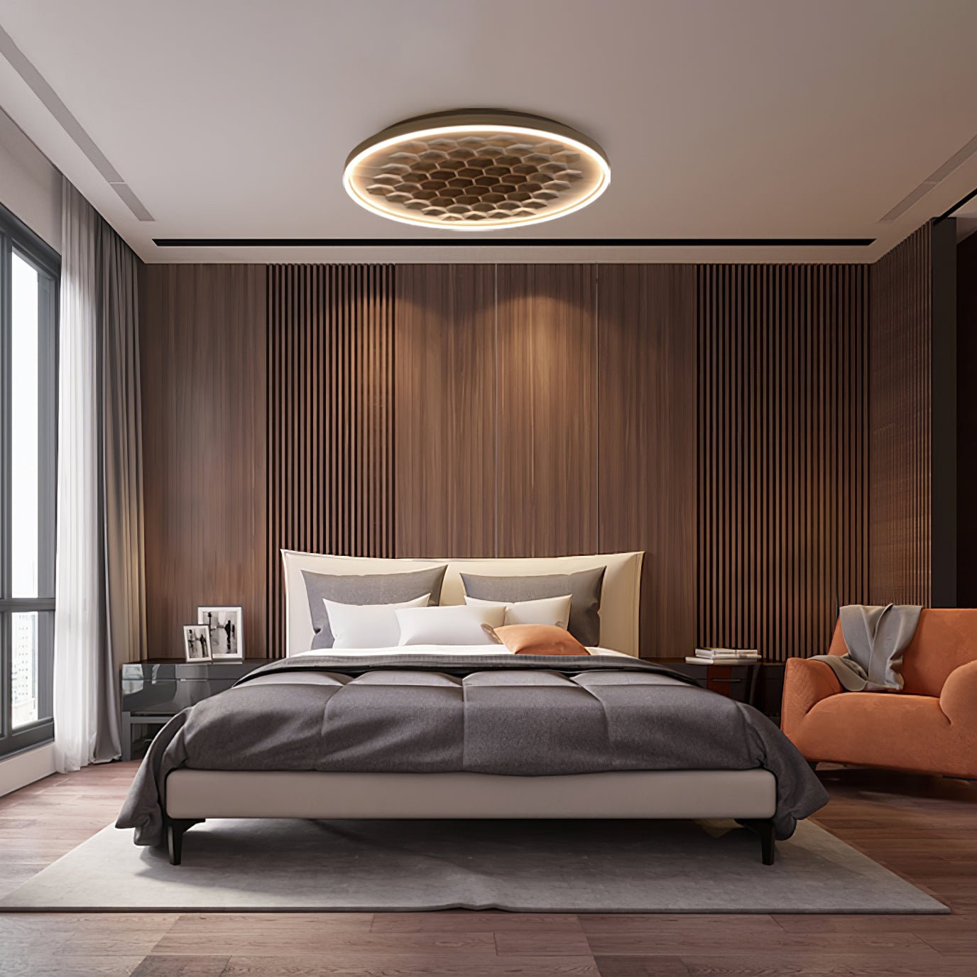 heartwood-ceiling-lamp-anzaz-Black & Walnut Color-5