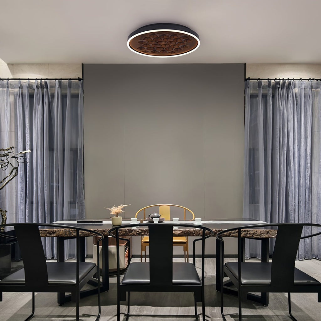 heartwood-ceiling-lamp-anzaz-Gold & Walnut Color-12