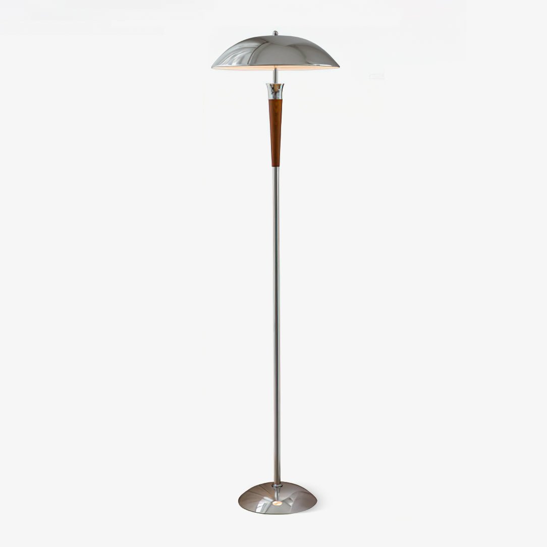 helmet-floor-lamp-anzaz-Chrome & Walnut-1