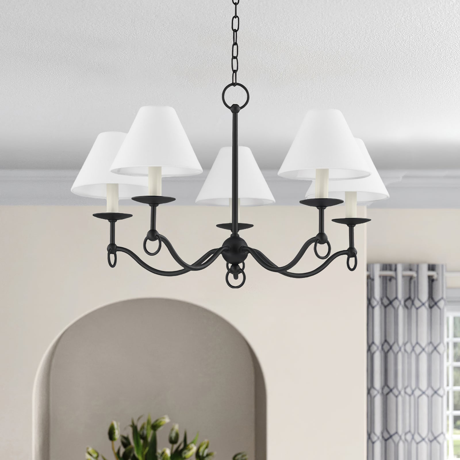 henry-chandelier-anzaz-Black & White-2