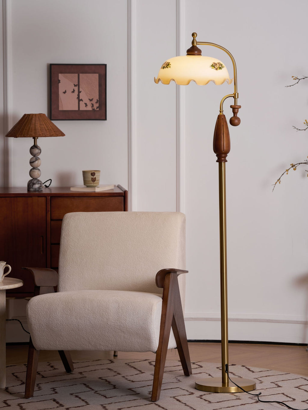 heritage-bloom-floorlamp-anzaz-Black & Nickel & White-6