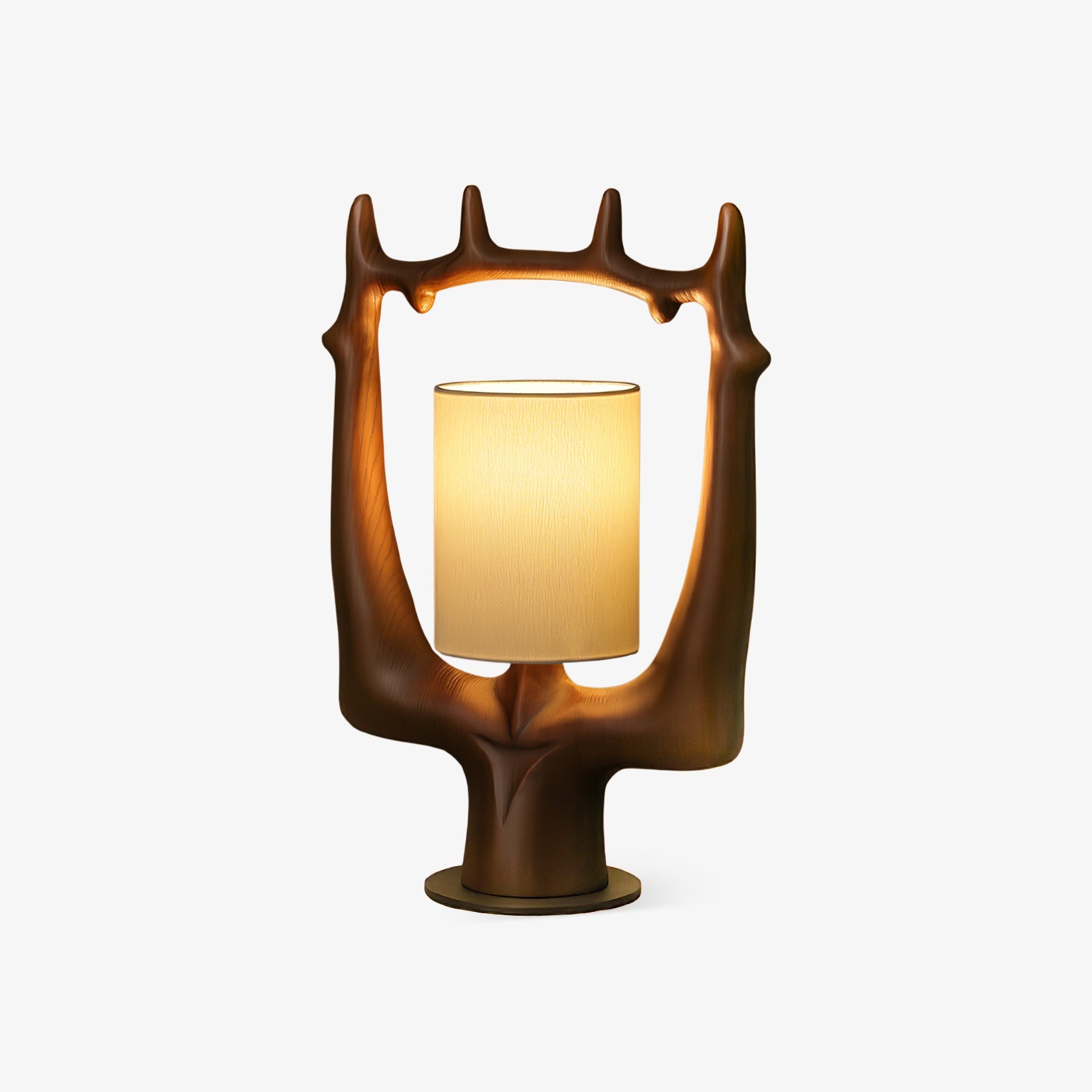 antler-ring-table-lamp-anzaz-Wood Color-1