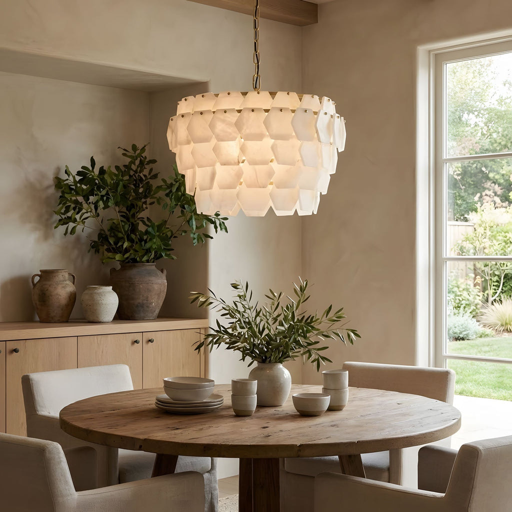hexa-cloud-pendant-light-anzaz-Gold & White-2