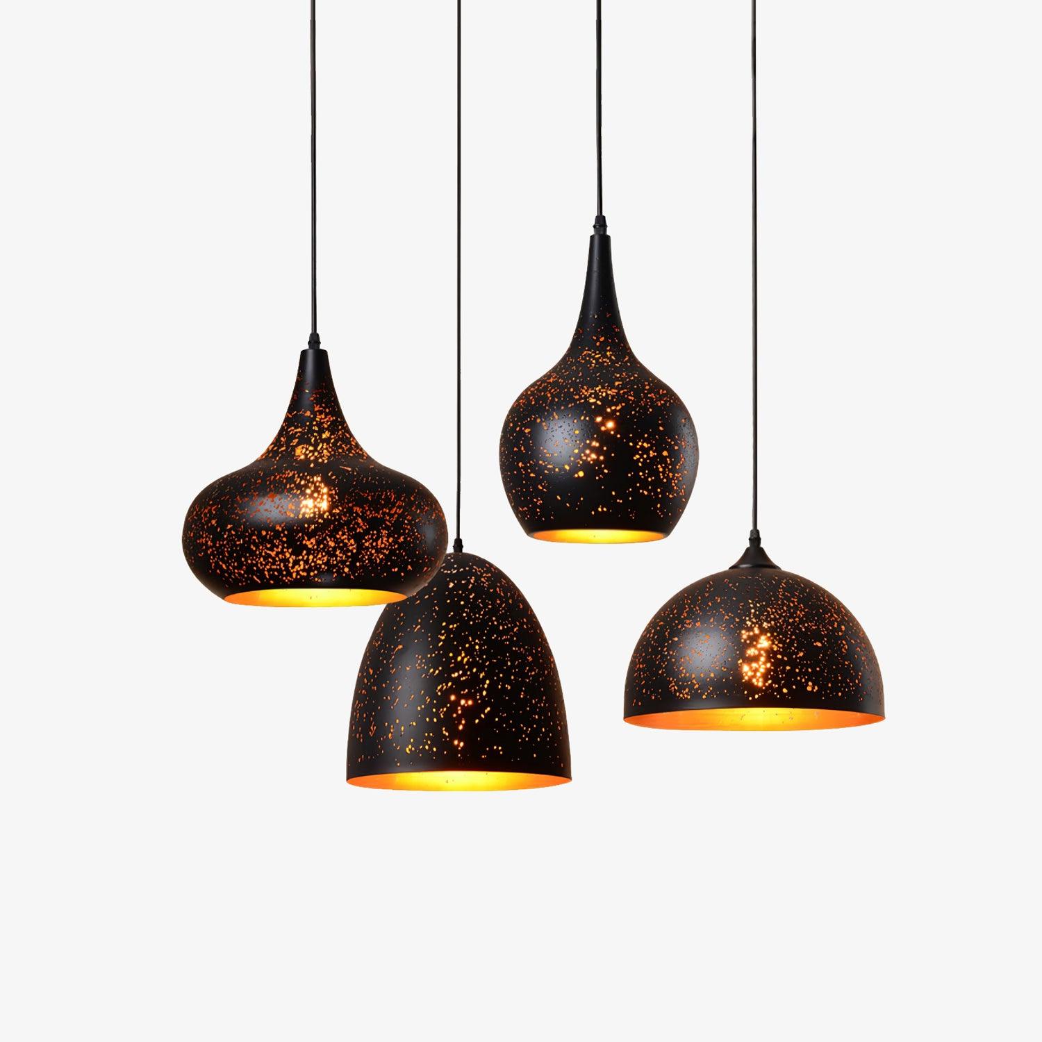 hollow-industrial-pendant-lamp-anzaz-Black & Gold-1