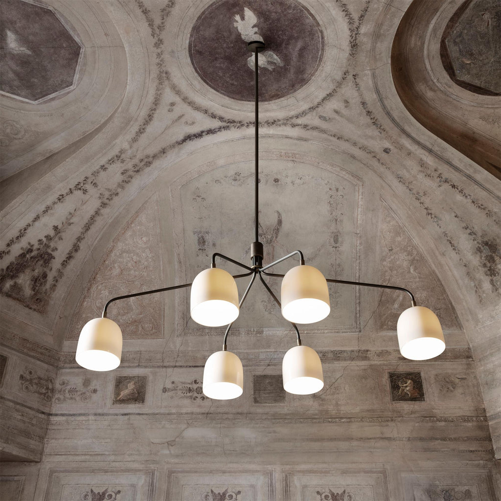 howard-chandelier-anzaz-Black & Ceramic Lampshade-7