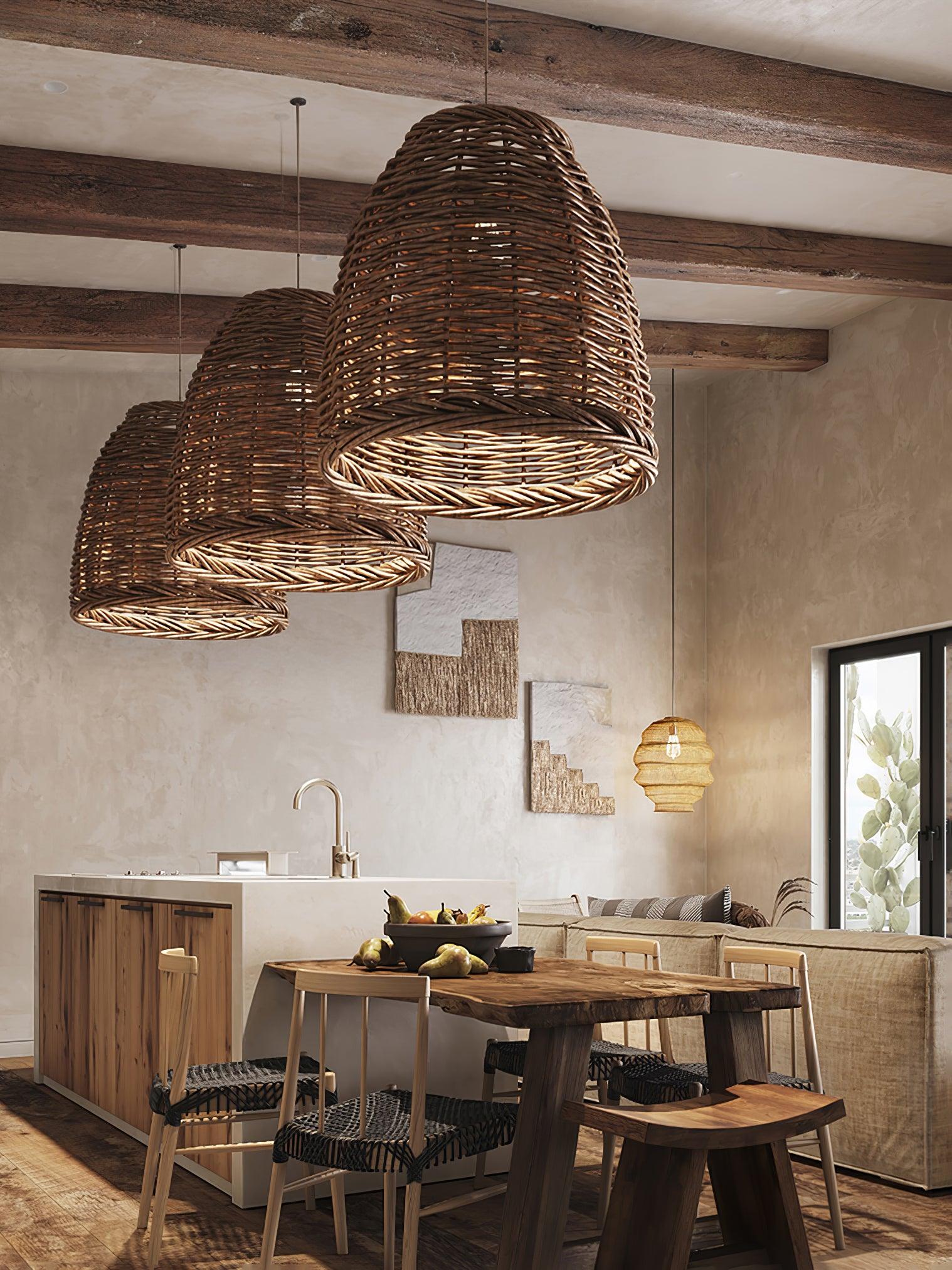 hues-wicker-pendant-lamp-anzaz-Dark nature rattan & Black-5