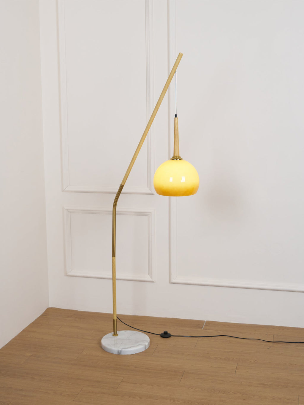 hulusi-hanging-floor-lamp-anzaz-Walnut wood color & Orange glass-8