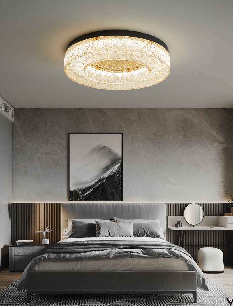 ice-crack-circle-ceiling-lamp-anzaz-Black & Clear-7