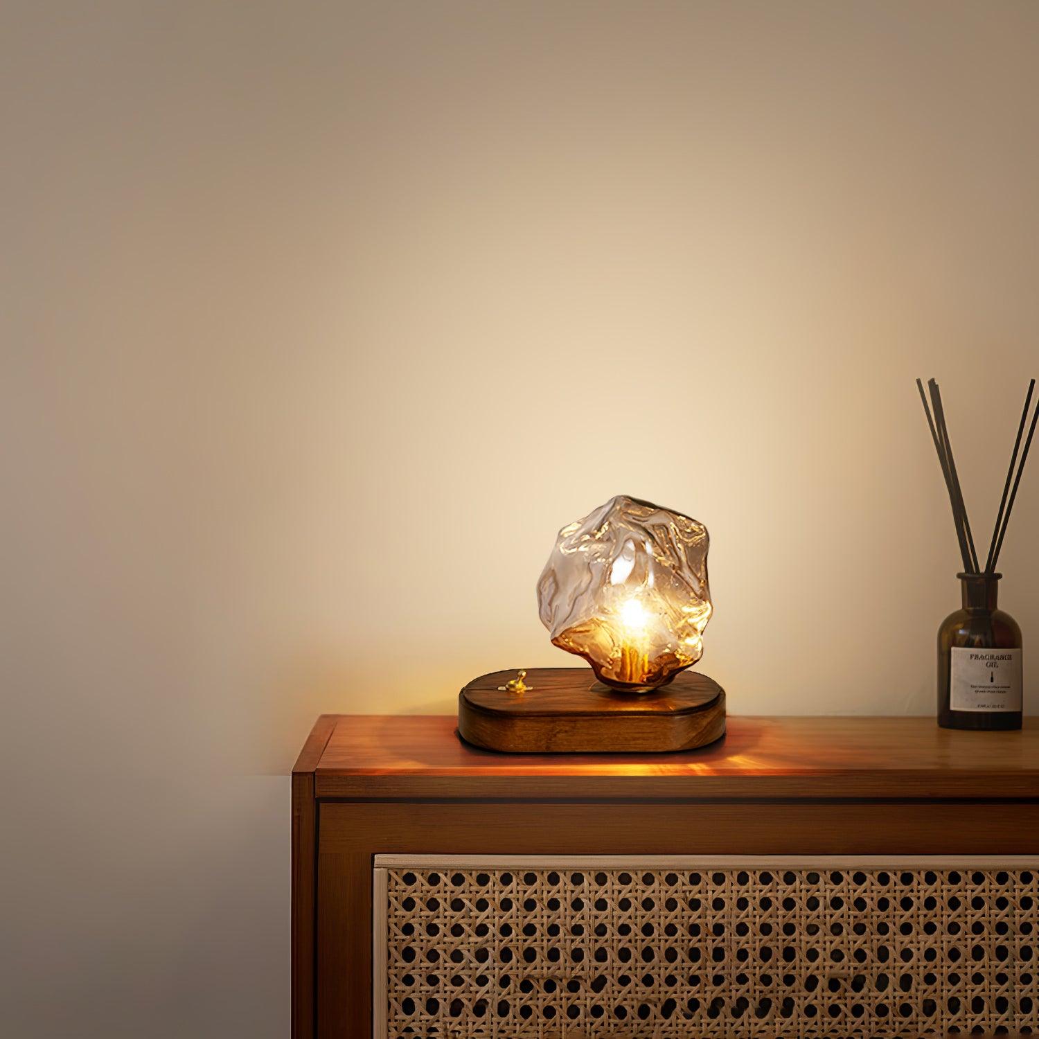 ice-stone-glass-table-lamp-anzaz-Amber & Dark wood-8