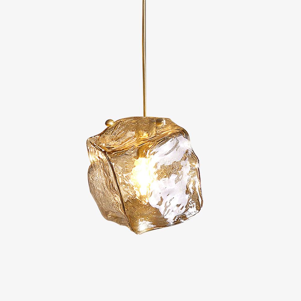 illyria-ice-glass-pendant-lamp-anzaz-Brass & Amber-1