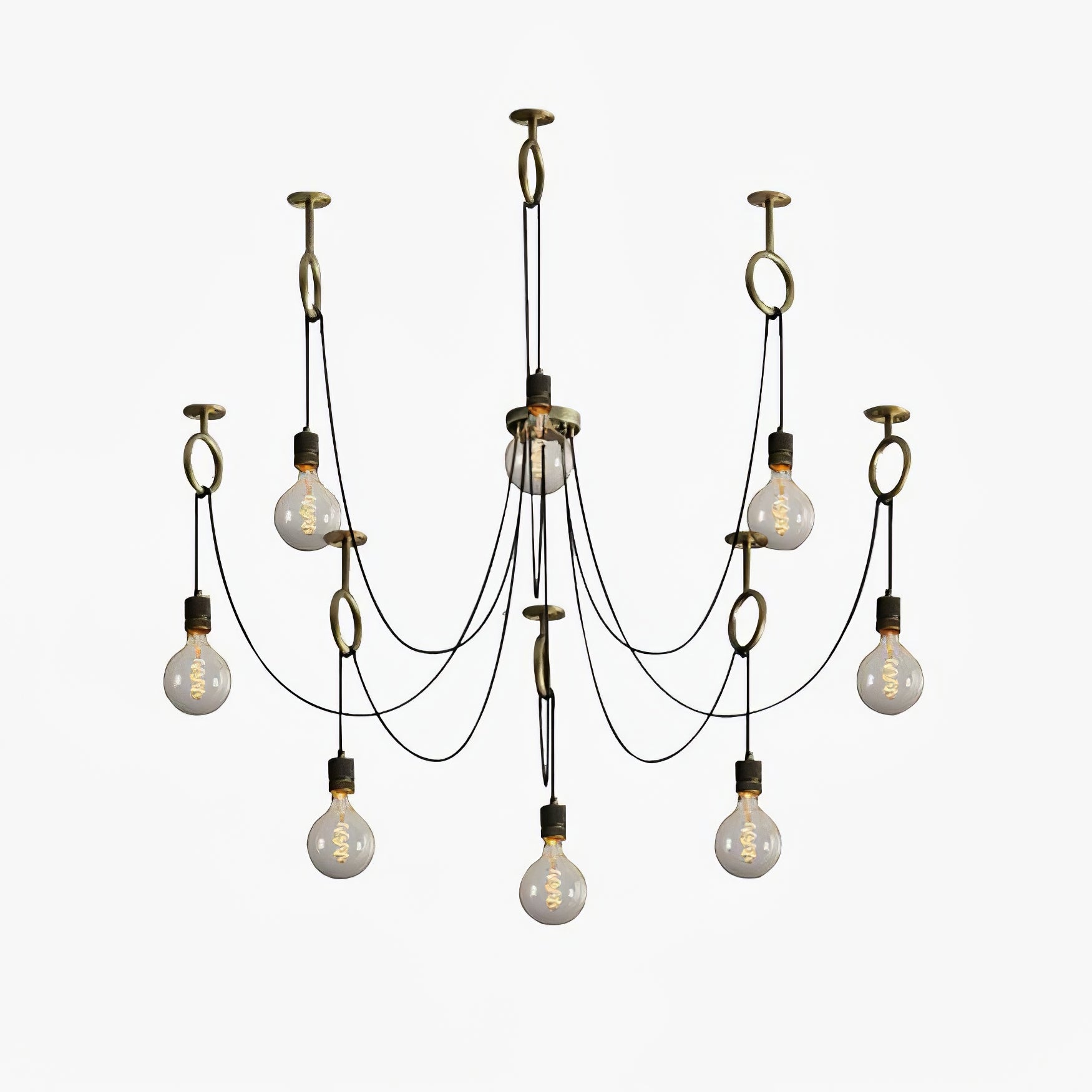 industrial-spider-chandelier-anzaz-Copper-1