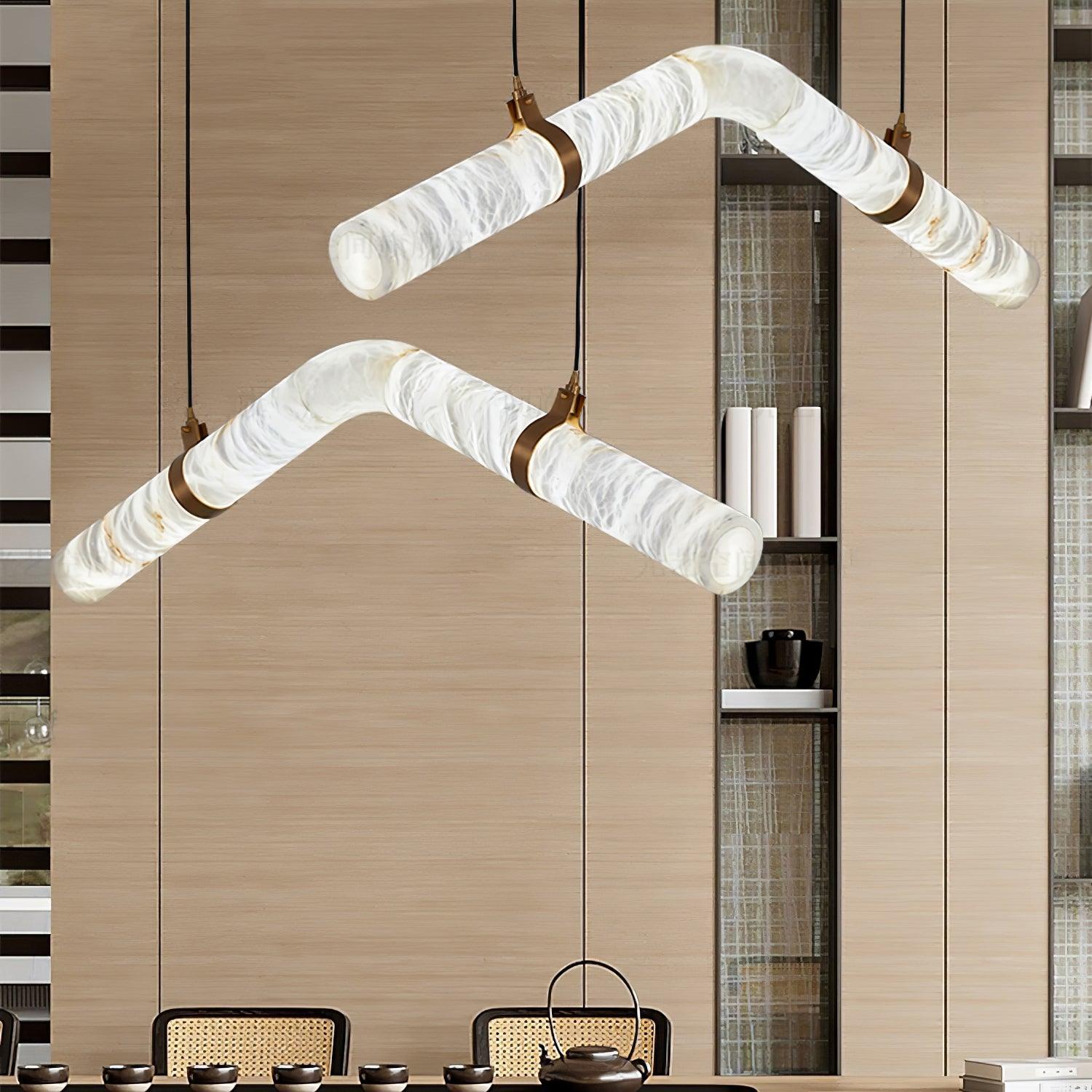 streamlined-pendant-lamp-anzaz-Brass & White Alabaster-7