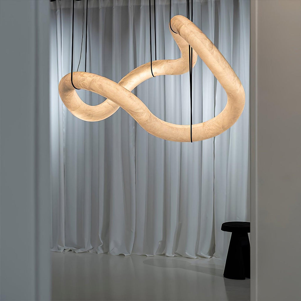 streamlined-pendant-lamp-anzaz-Brass & White Alabaster-9