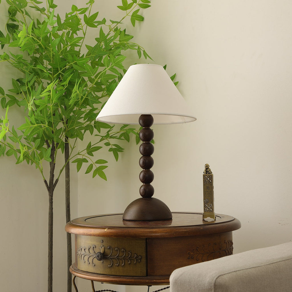 isabella-grace-table-lamp-anzaz-Walnut Color+White & Model A-4