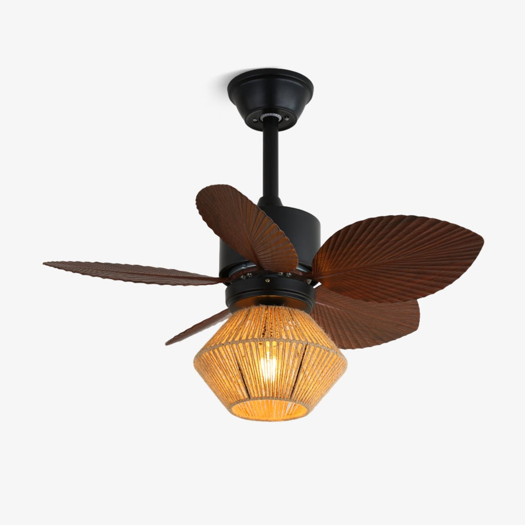 isla-ceiling-fan-light-anzaz-Walnut Wood Grain & Black-1