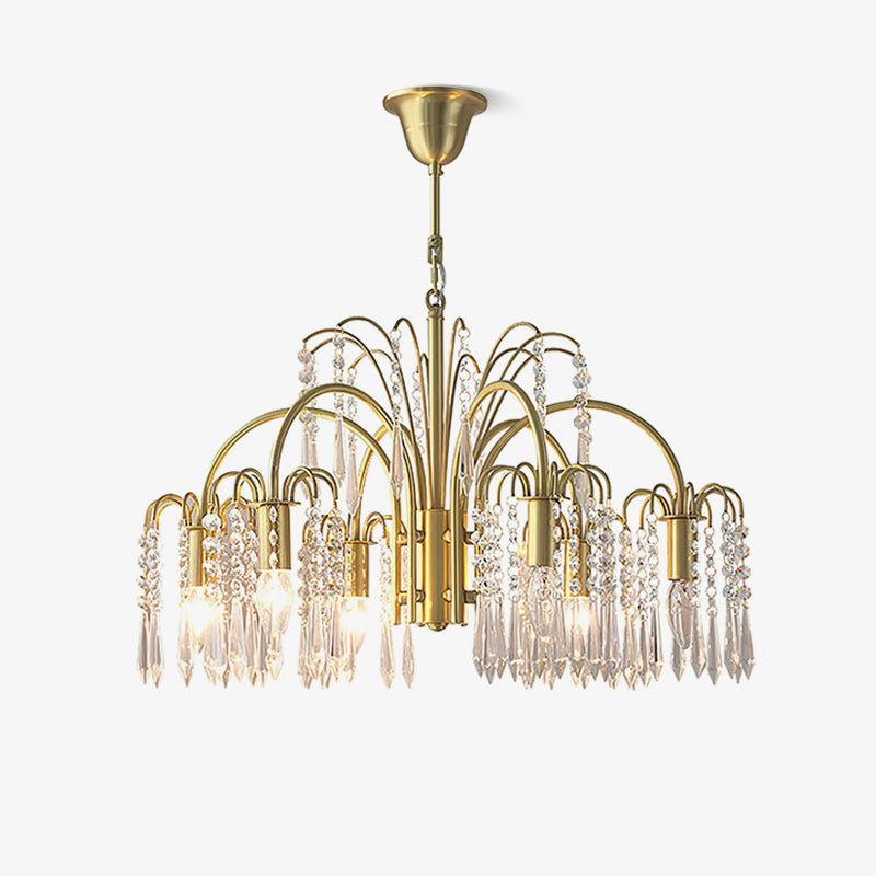 isla-dawn-chandelier-anzaz-Brass & Clear Crystal-1