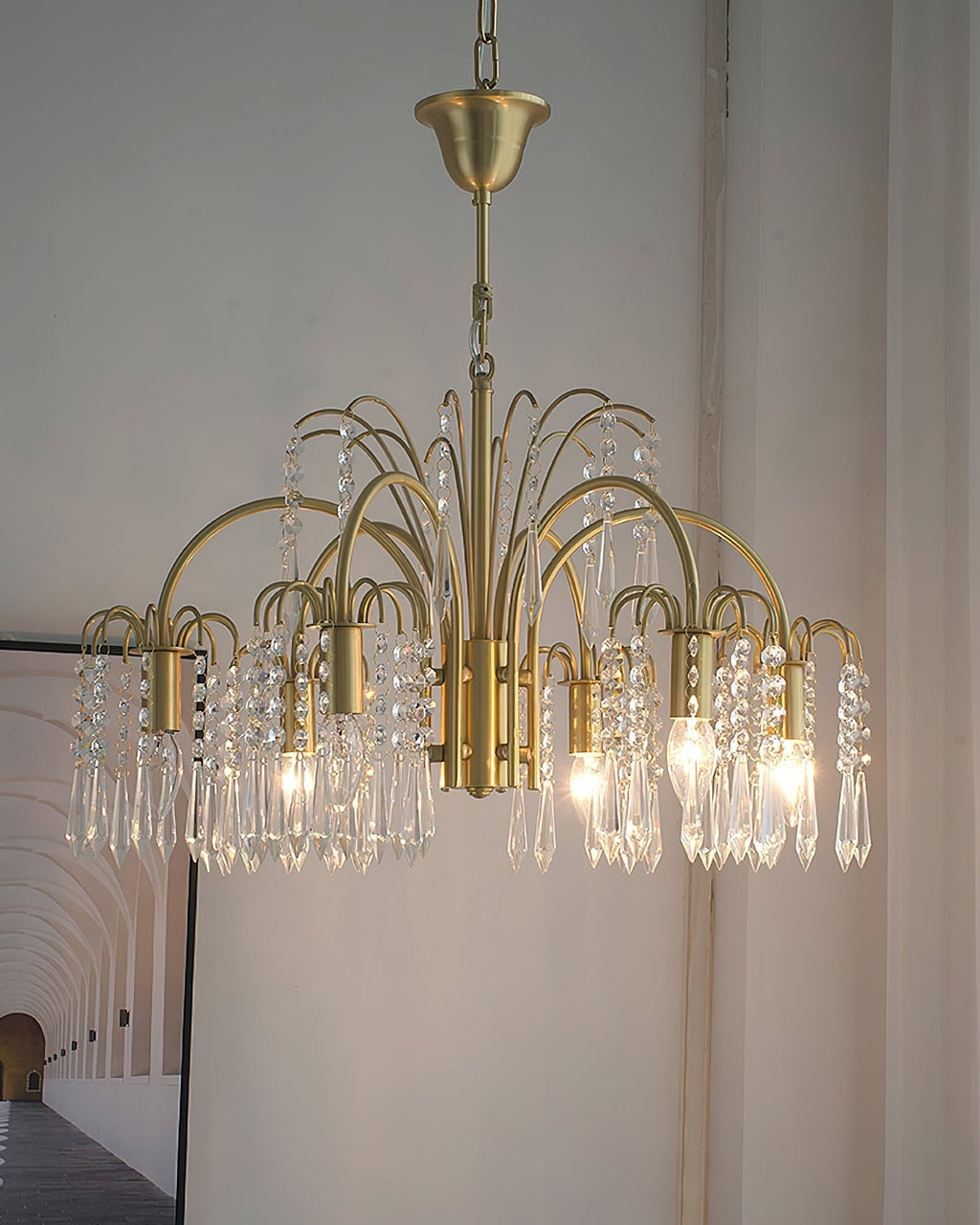 isla-dawn-chandelier-anzaz-Brass & Clear Crystal-3
