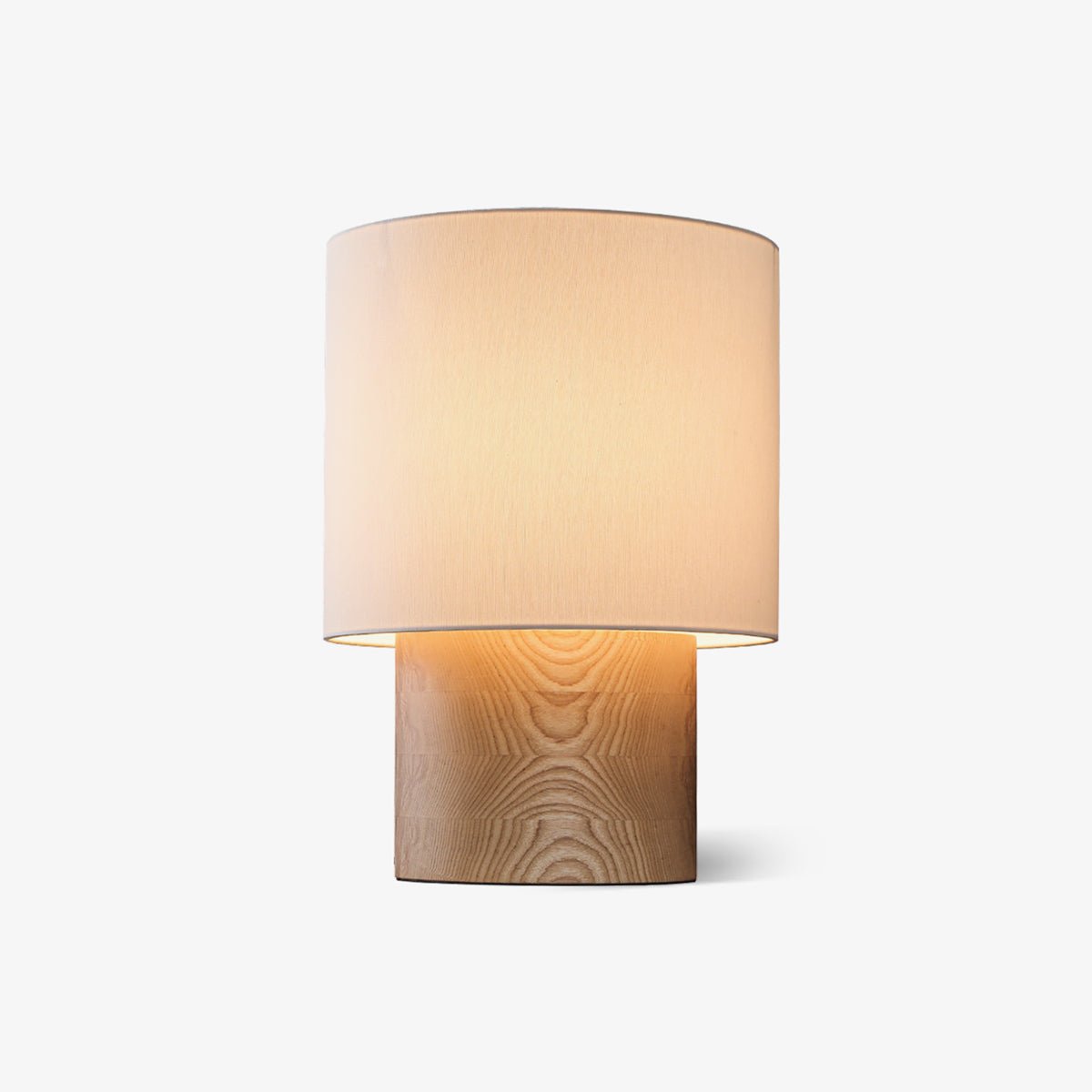 japanese-wabi-sabi-table-lamp-anzaz-Wood color & White Lampshade-1