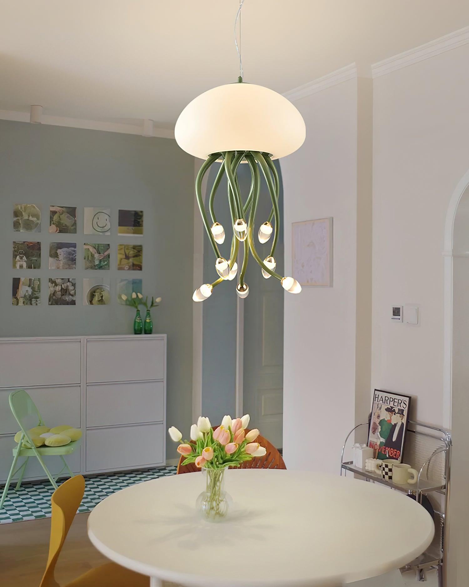 jellyfish-pendant-lamp-anzaz-Green & White-3