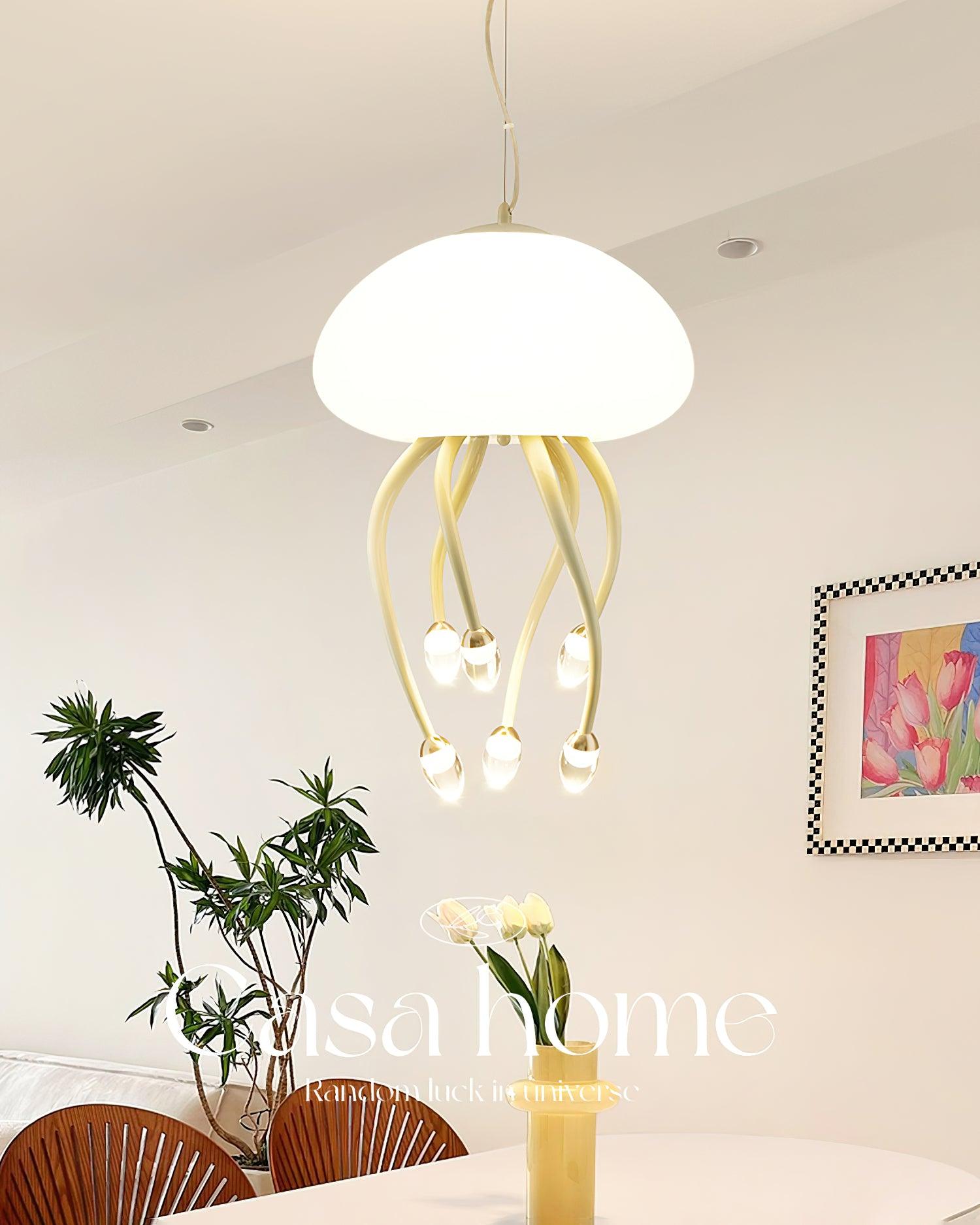 jellyfish-pendant-lamp-anzaz-Beige & White-5