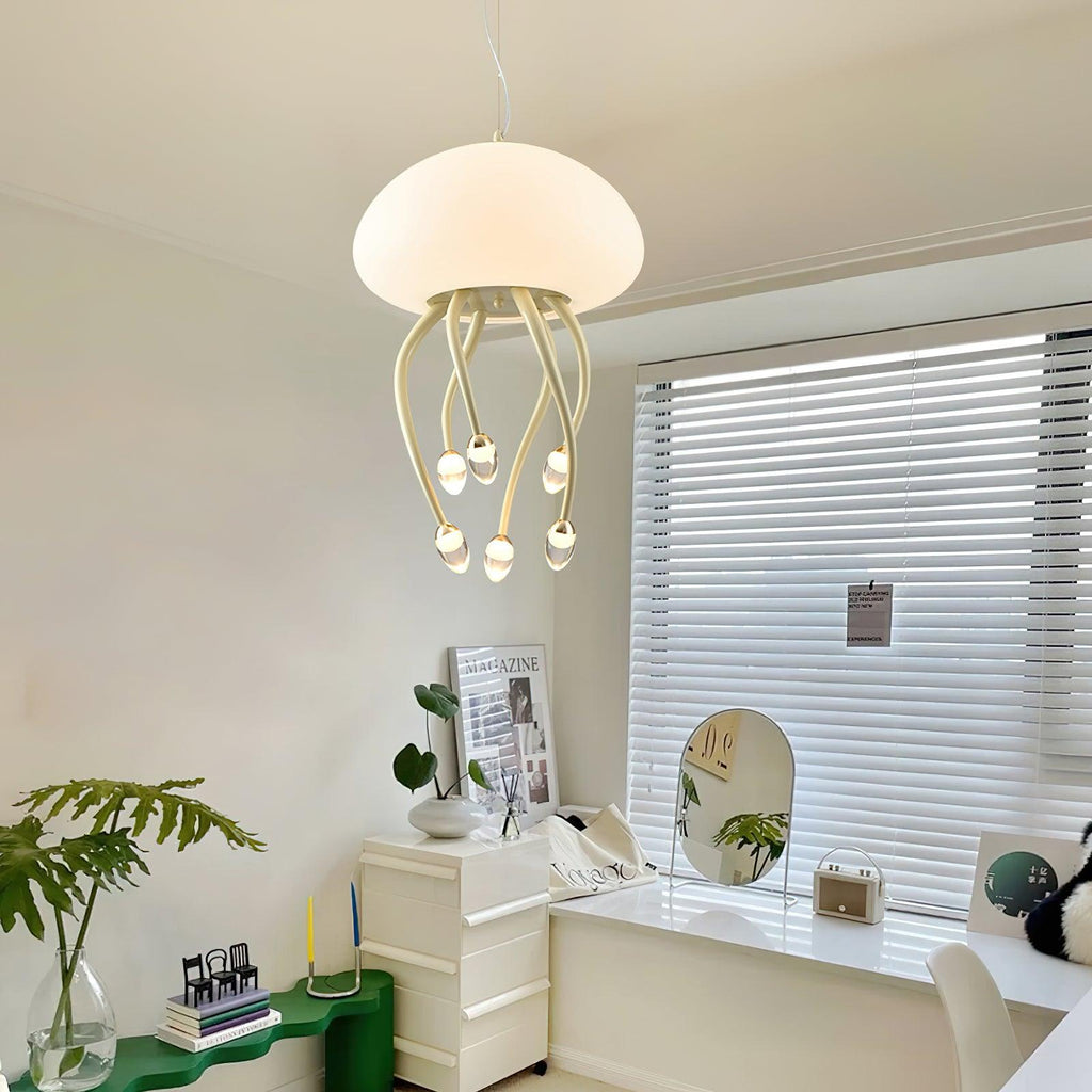 jellyfish-pendant-lamp-anzaz-Beige & White-2