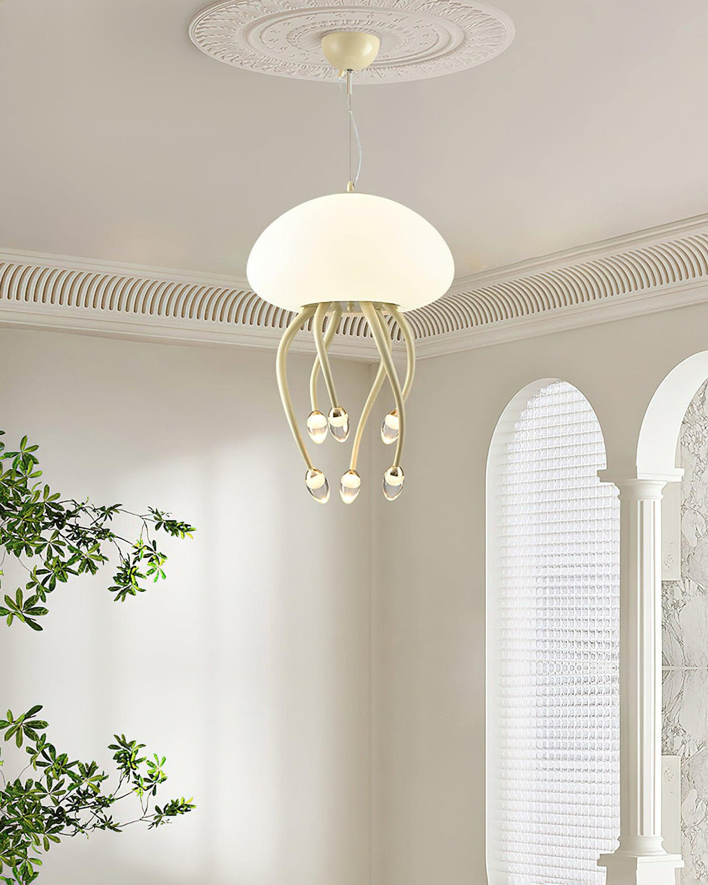 jellyfish-pendant-lamp-anzaz-Green & White-7