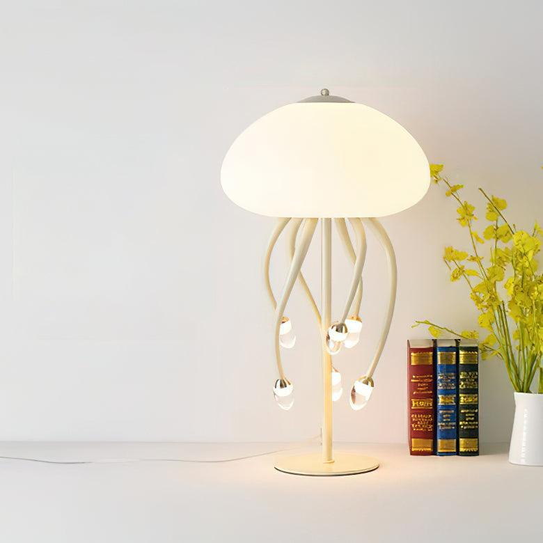 jellyfish-table-lamp-anzaz-Beige & Warm Light-17