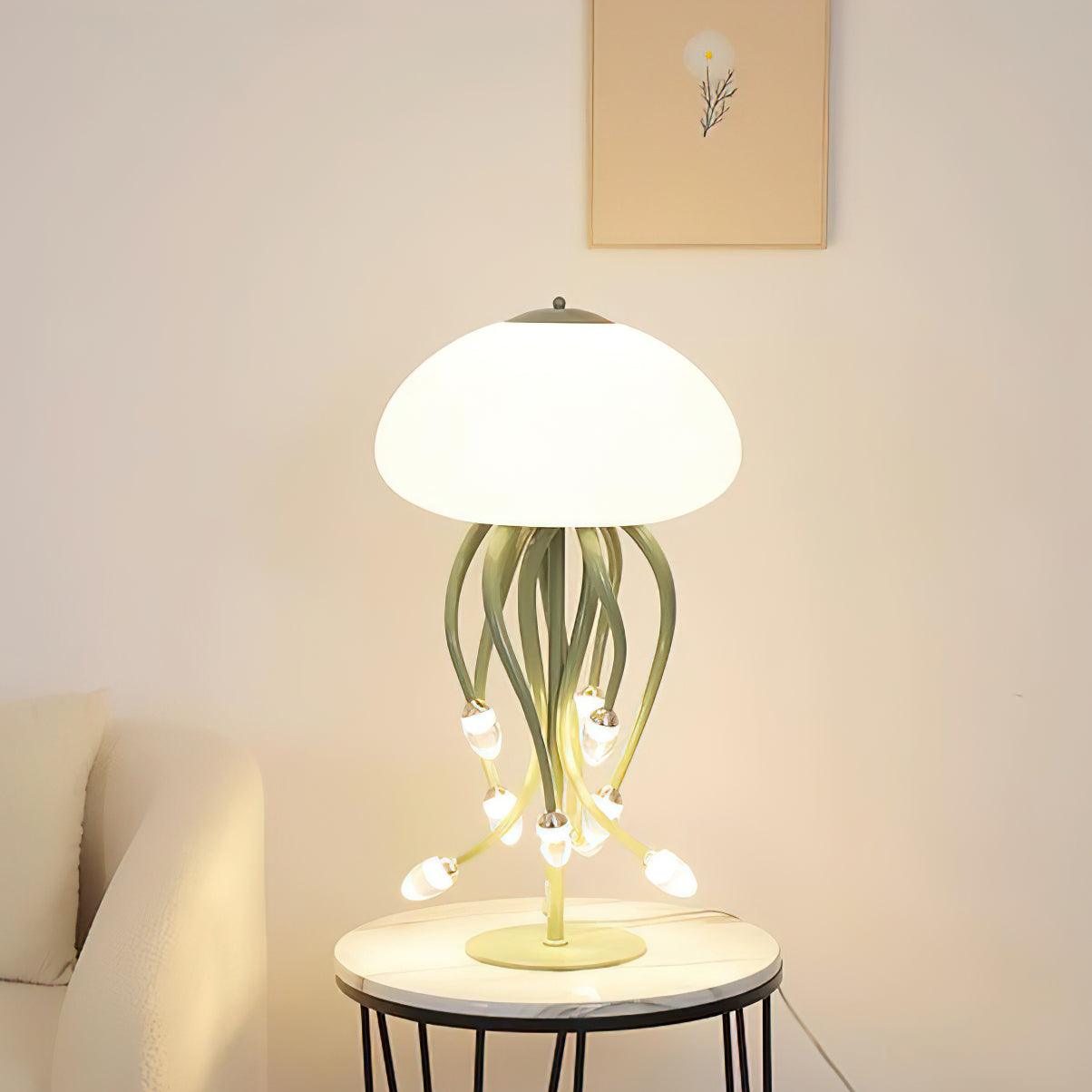 jellyfish-table-lamp-anzaz-Beige & Cool Light-8