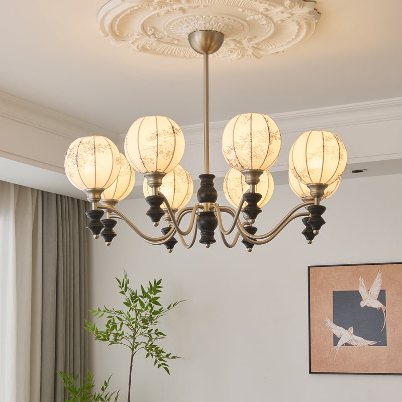 juliette-chandelier-anzaz-Black & Nickel & White-2