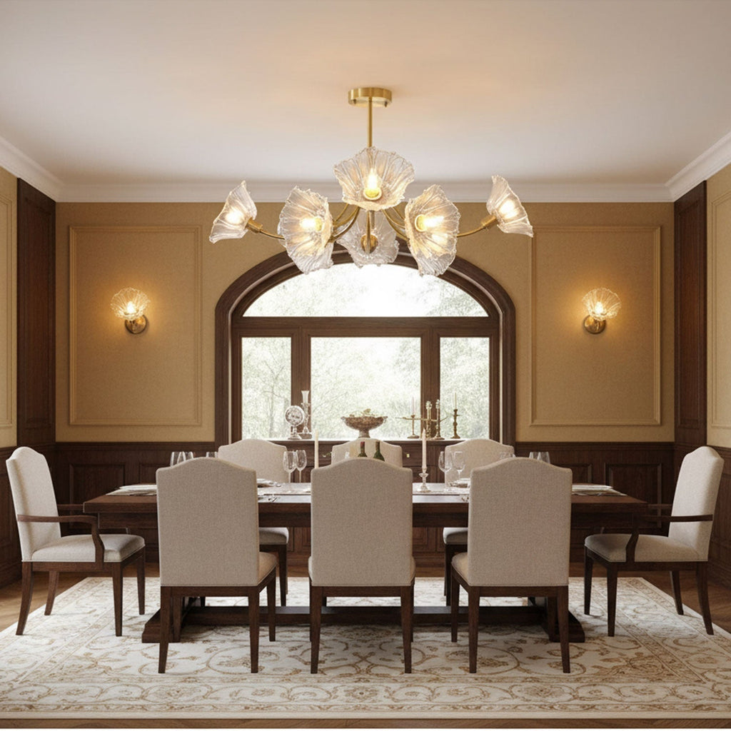 kalin-flower-glass-chandelier-anzaz-Brass & Clear-3
