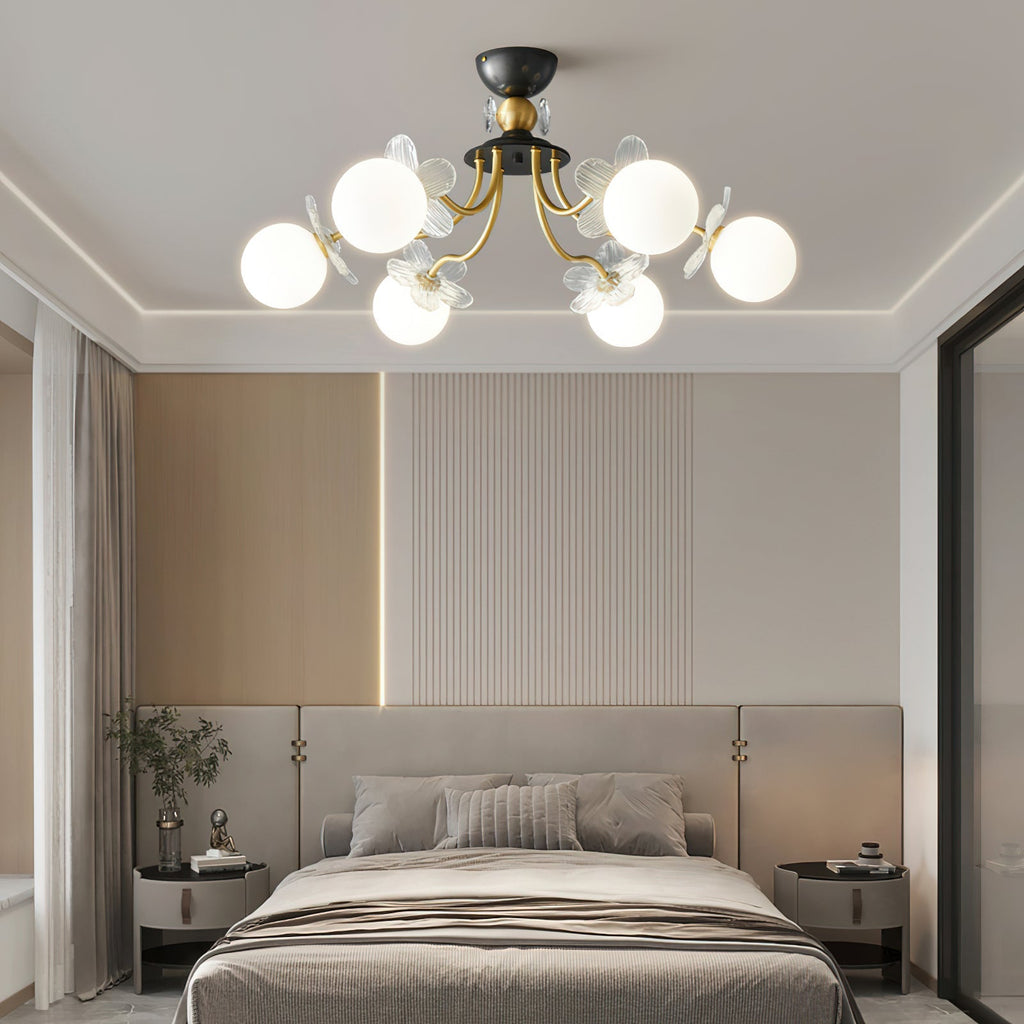 blossom-flower-glass-chandelier-anzaz-Brass & White-3