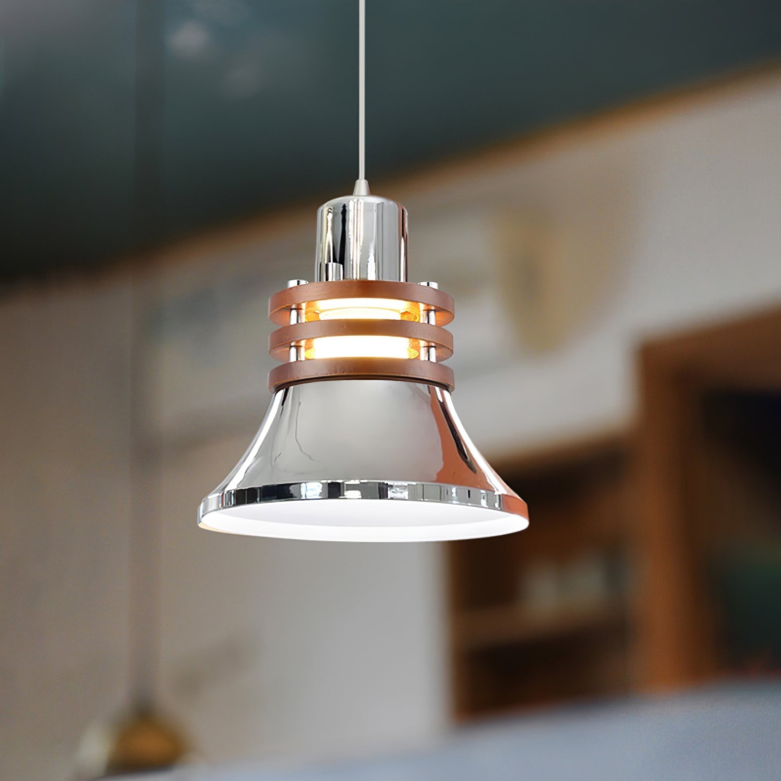 karry-pendant-lamp-anzaz-Walnut Color & Chrome-4