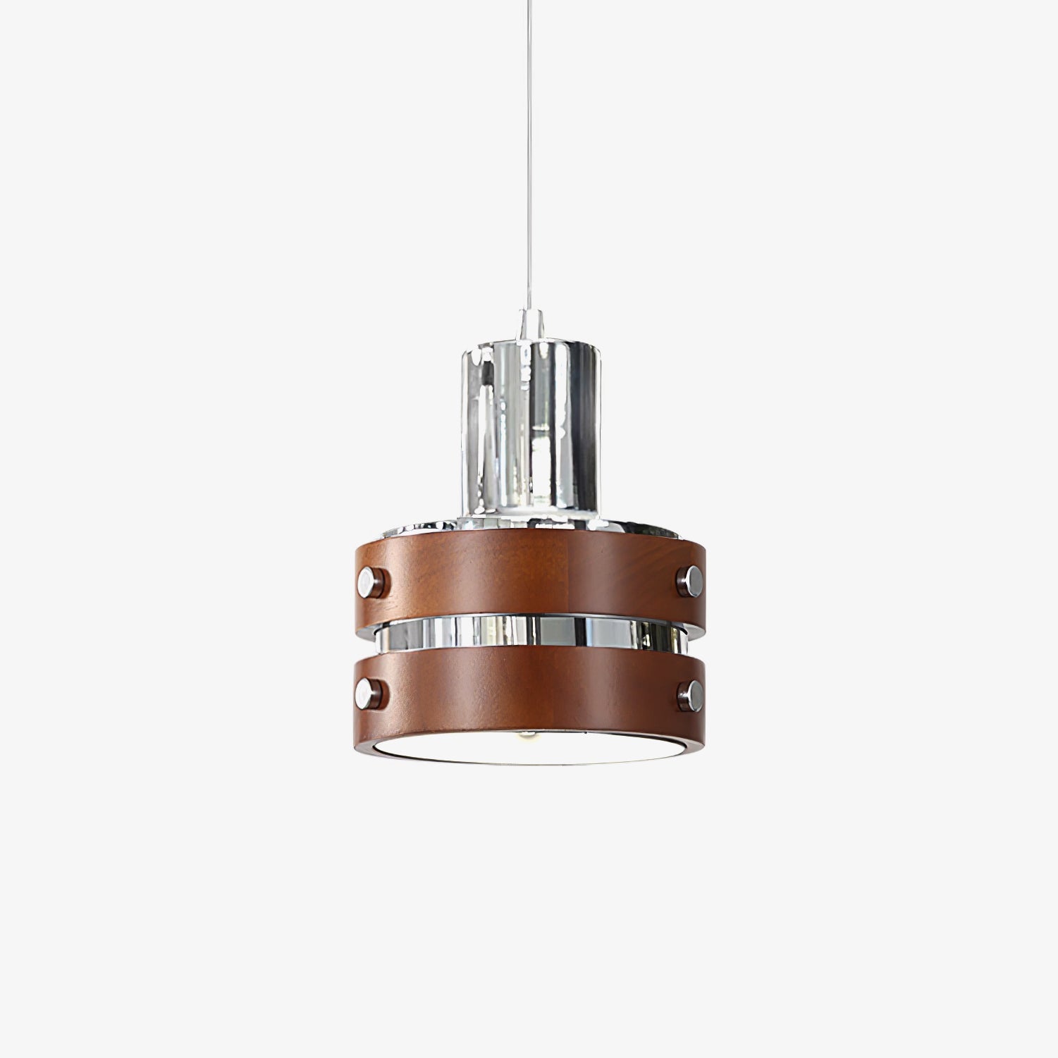 karry-pendant-lamp-anzaz-Walnut Color & Chrome-1