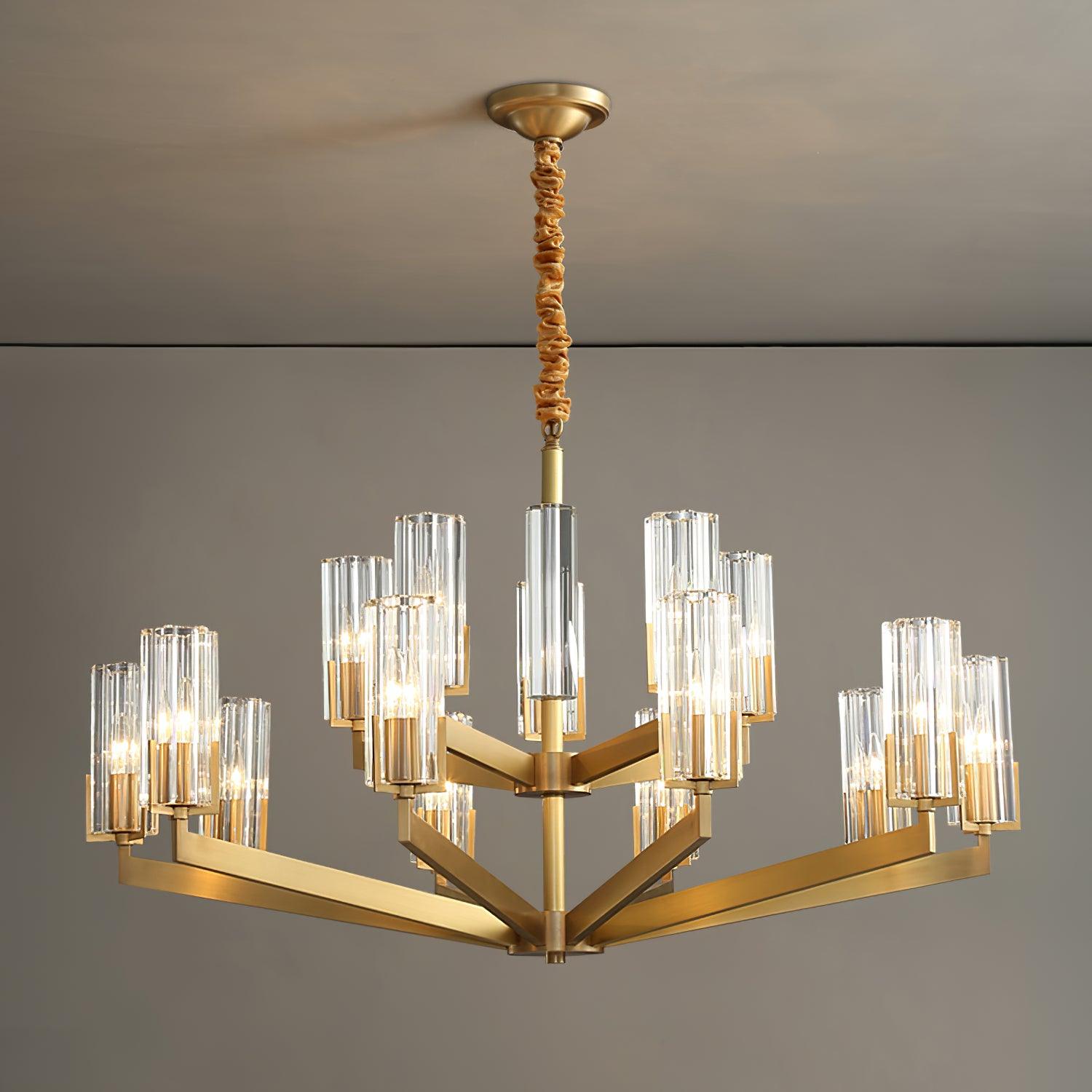 kayla-brass-chandelier-anzaz-Brass & Clear-5