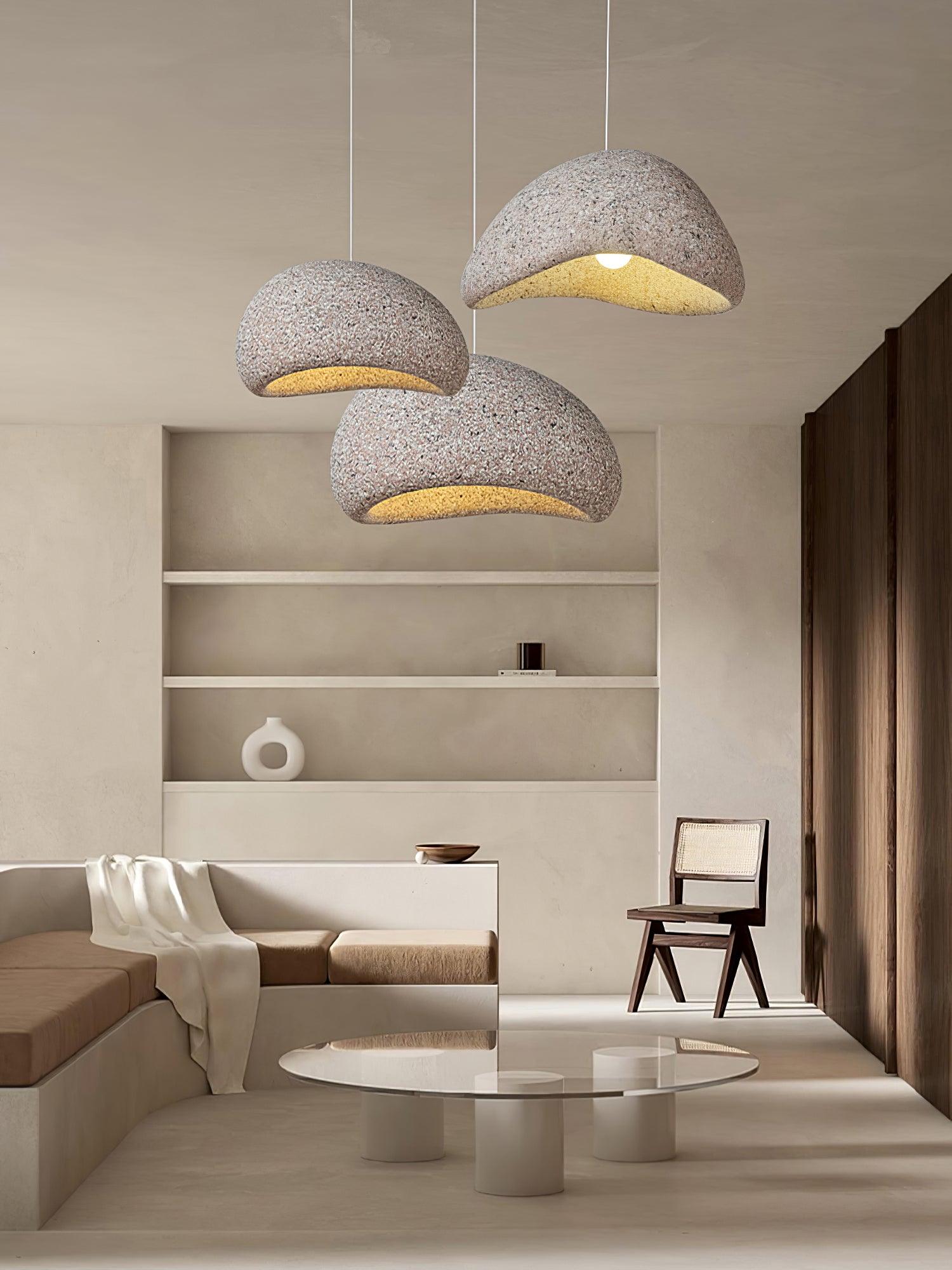 khmara-halia-speckled-pendant-lamp-anzaz-∅ 23.6″ x H 13.8″ / Dia 60cm x H 35cm-19
