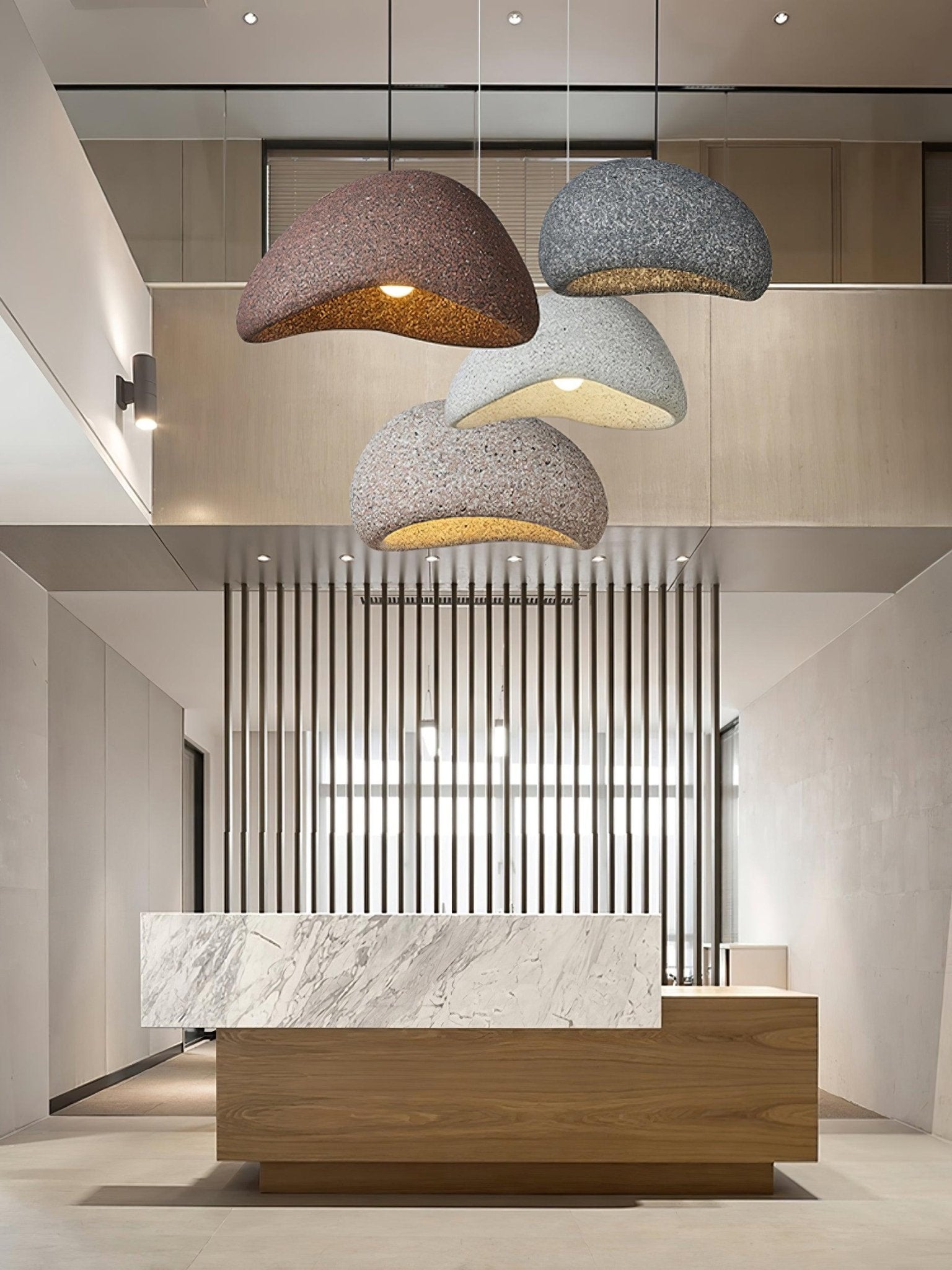 khmara-halia-speckled-pendant-lamp-anzaz-∅ 31.5″ x H 17.7″ / Dia 80cm x H 45cm-24