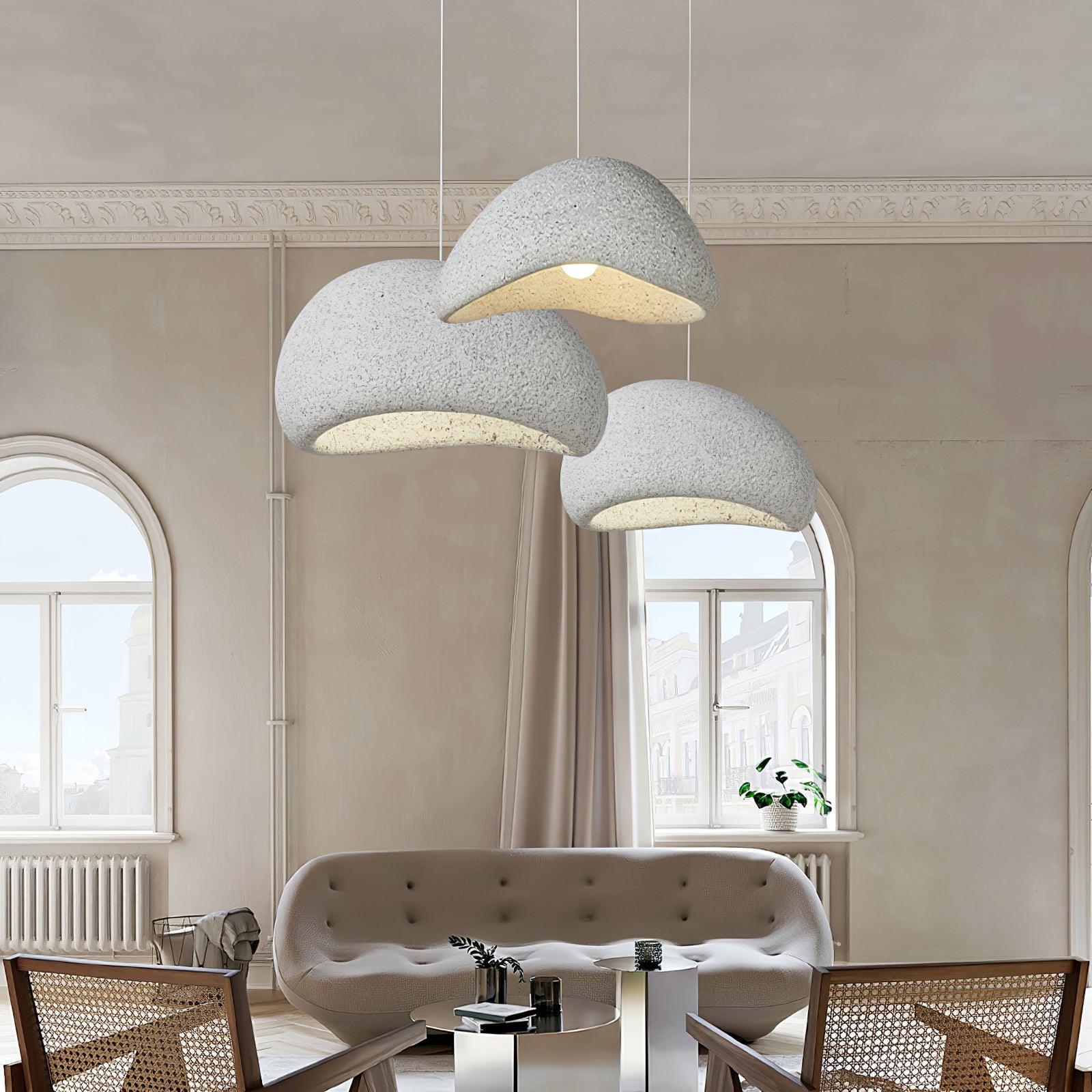 khmara-halia-speckled-pendant-lamp-anzaz-∅ 19.7″ x H 11.8″ / Dia 50cm x H 30cm-15