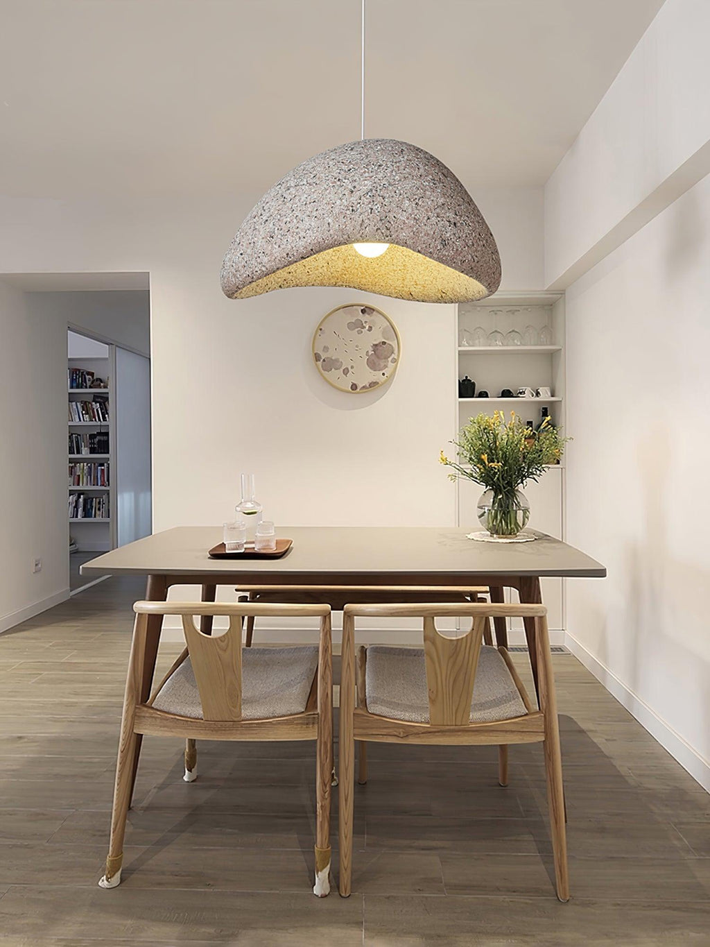 khmara-halia-speckled-pendant-lamp-anzaz-∅ 23.6″ x H 13.8″ / Dia 60cm x H 35cm-17
