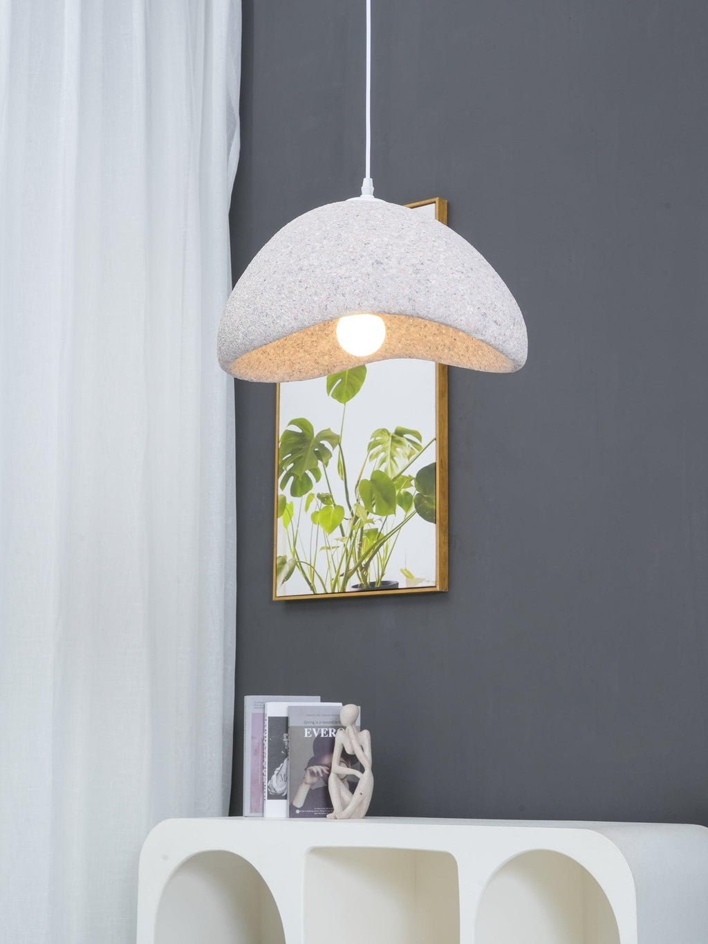 khmara-halia-speckled-pendant-lamp-anzaz-∅ 15.7″ x H 9.8″ / Dia 40cm x H 25cm-9