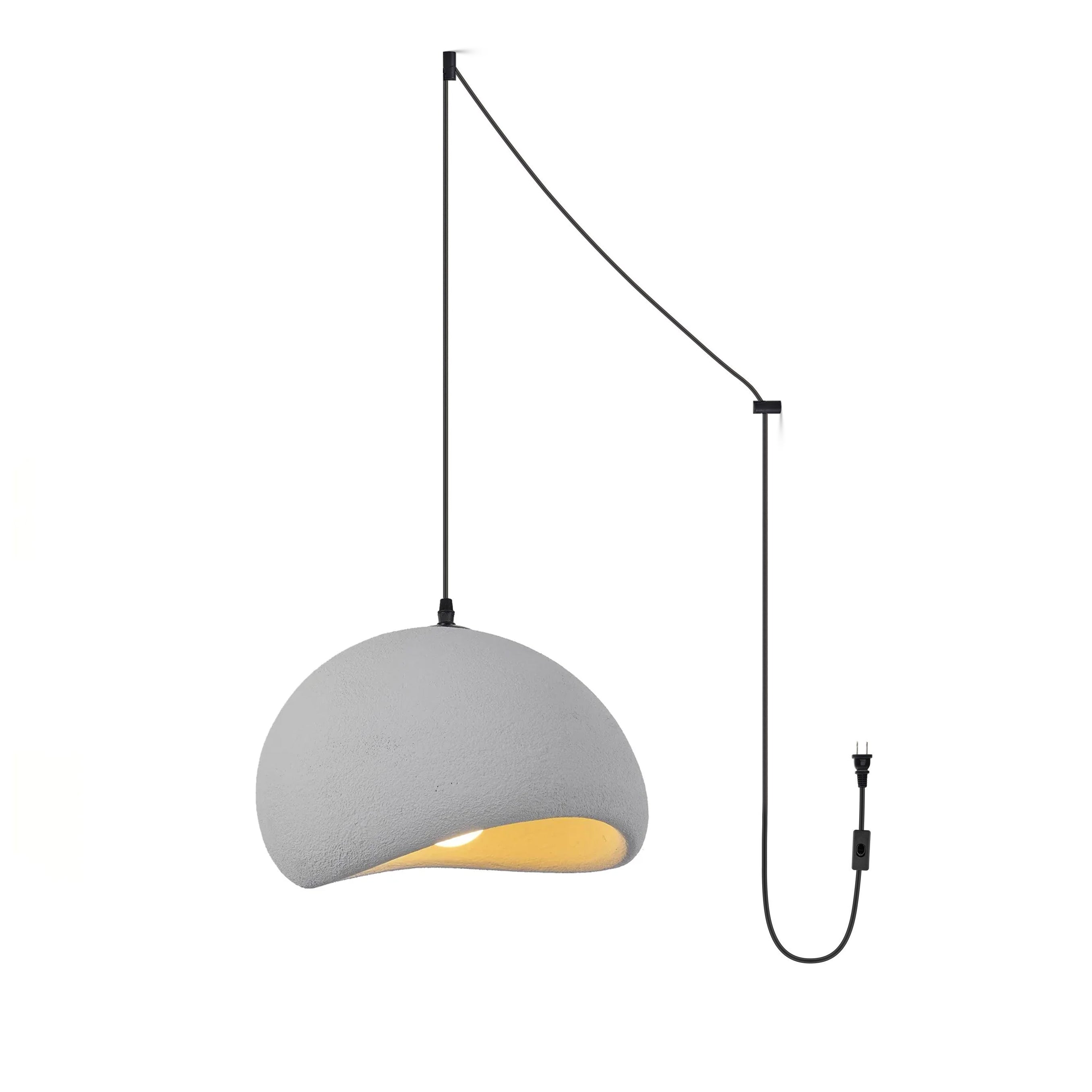 cloud-pendant-swag-light-style-b-anzaz-Brown & Black Hanging Wire-62