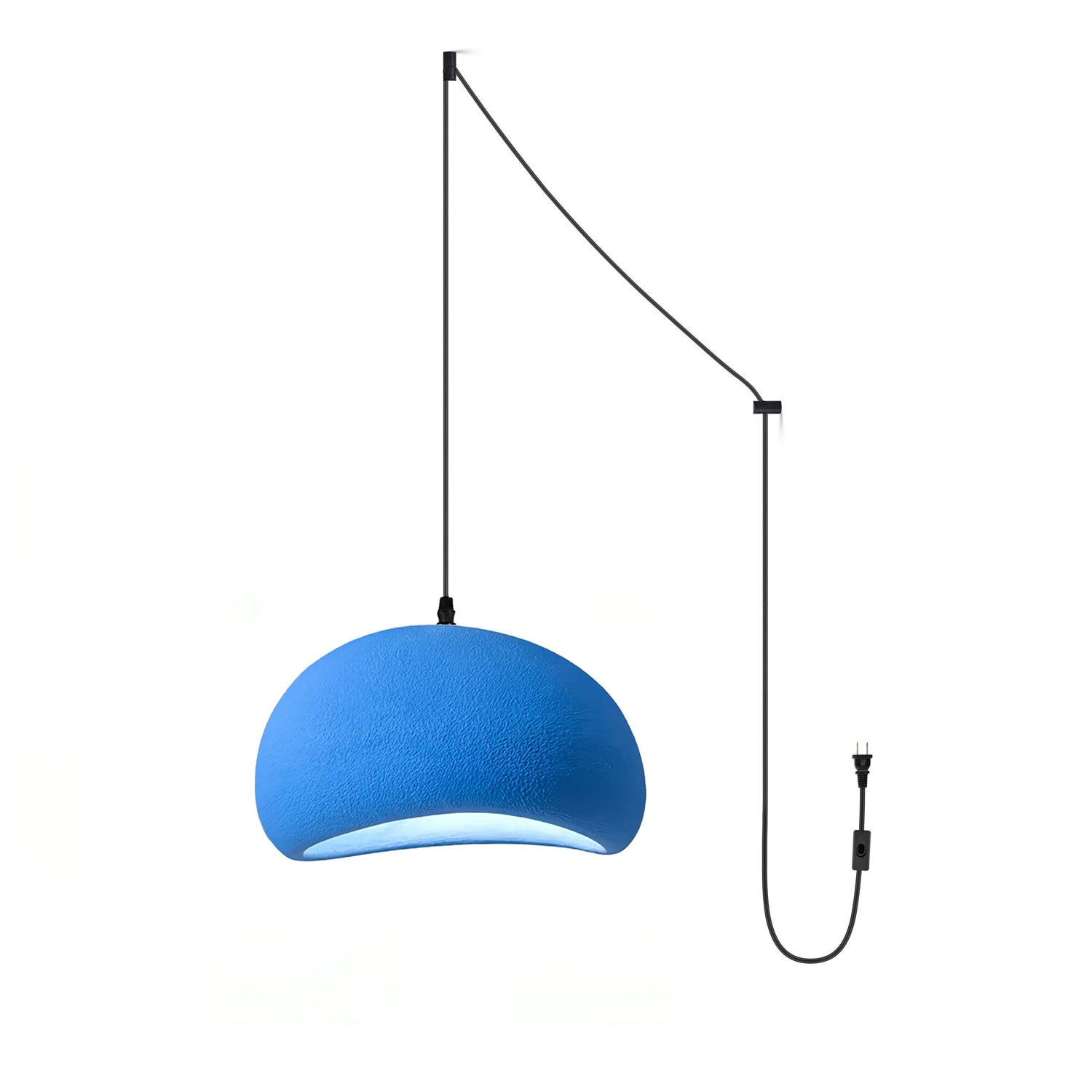 cloud-pendant-swag-light-style-b-anzaz-Brown & Black Hanging Wire-64