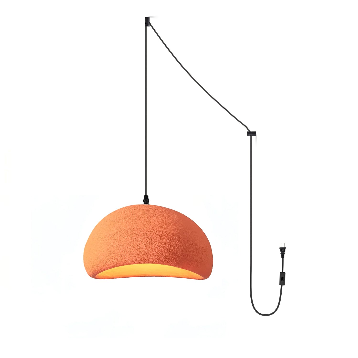cloud-pendant-swag-light-style-b-anzaz-Blue & Black Hanging Wire-65