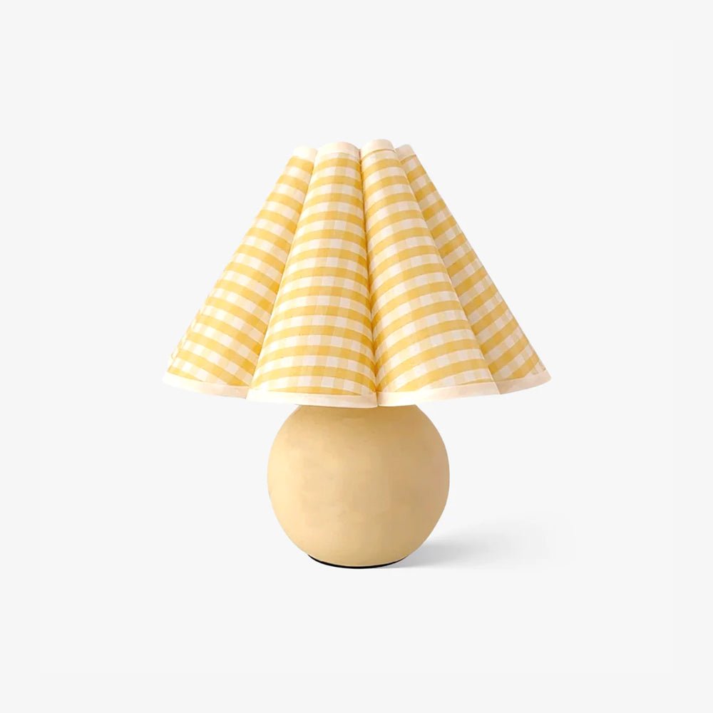 kicsi-knife-pleat-table-lamp-anzaz-Yellow plaid-1