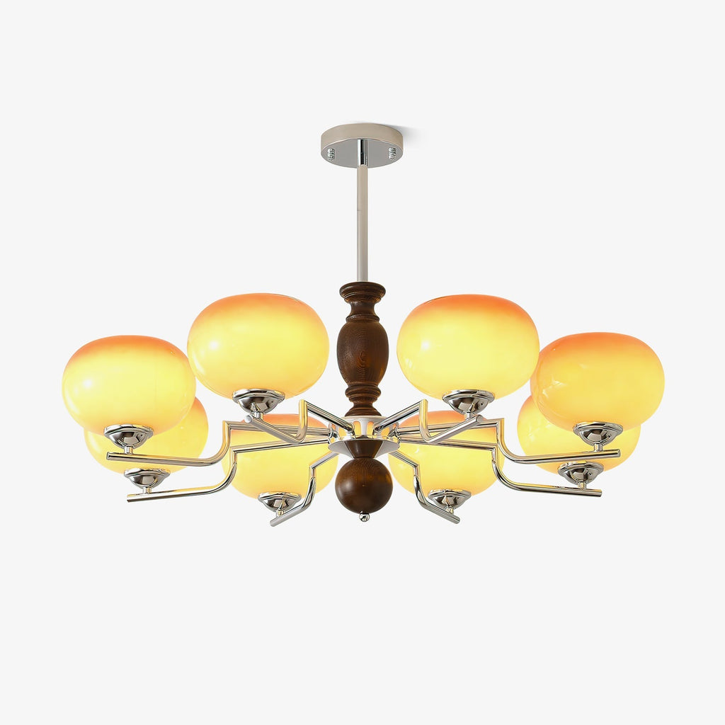 hkingsley-chandelier-anzaz-Walnut Color & Gold & Chrome-1