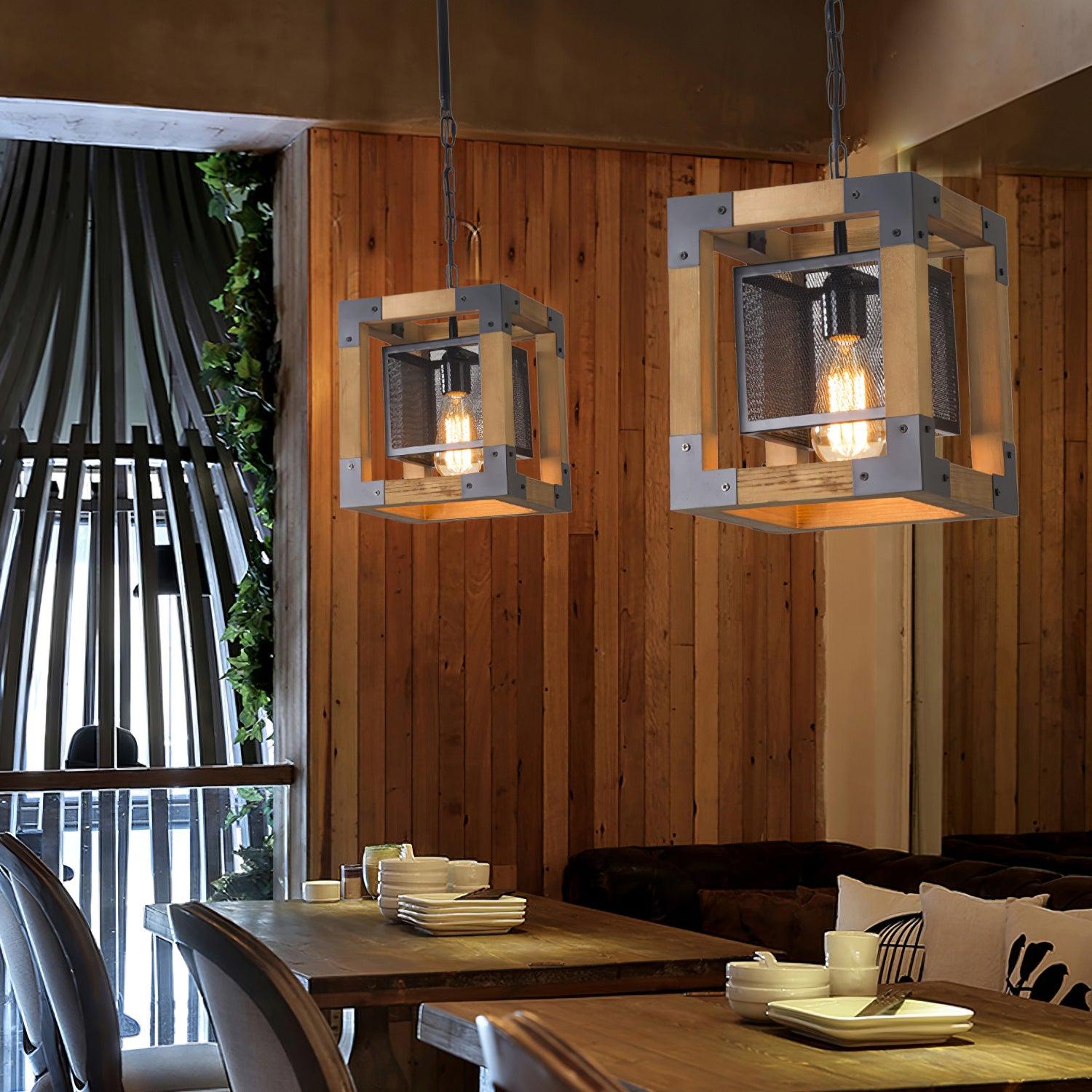 kitchen-island-rectangle-chandelier-anzaz-Wood＆Black-3