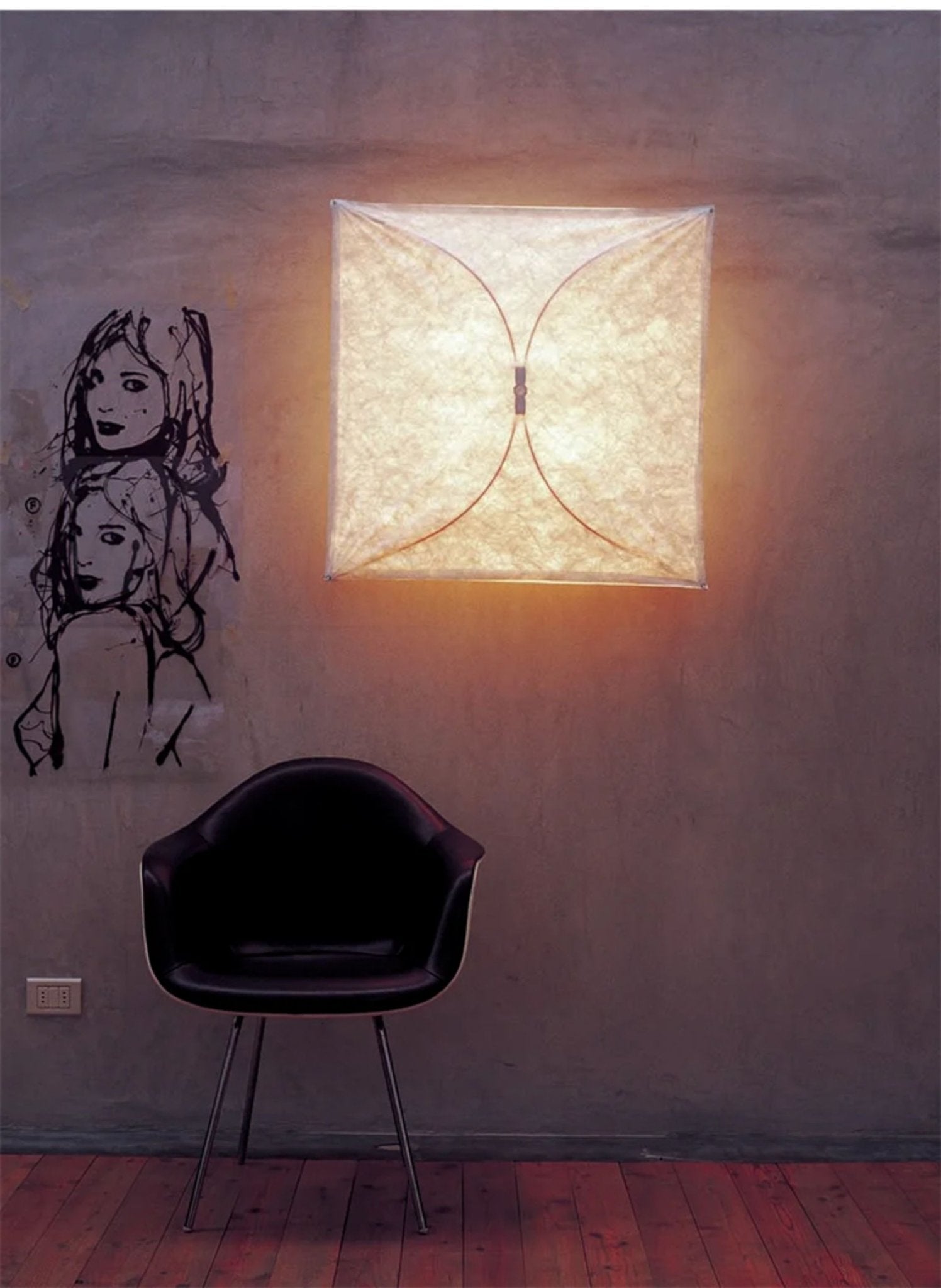 kite-shaped-paper-wall-lamp-anzaz-White-2