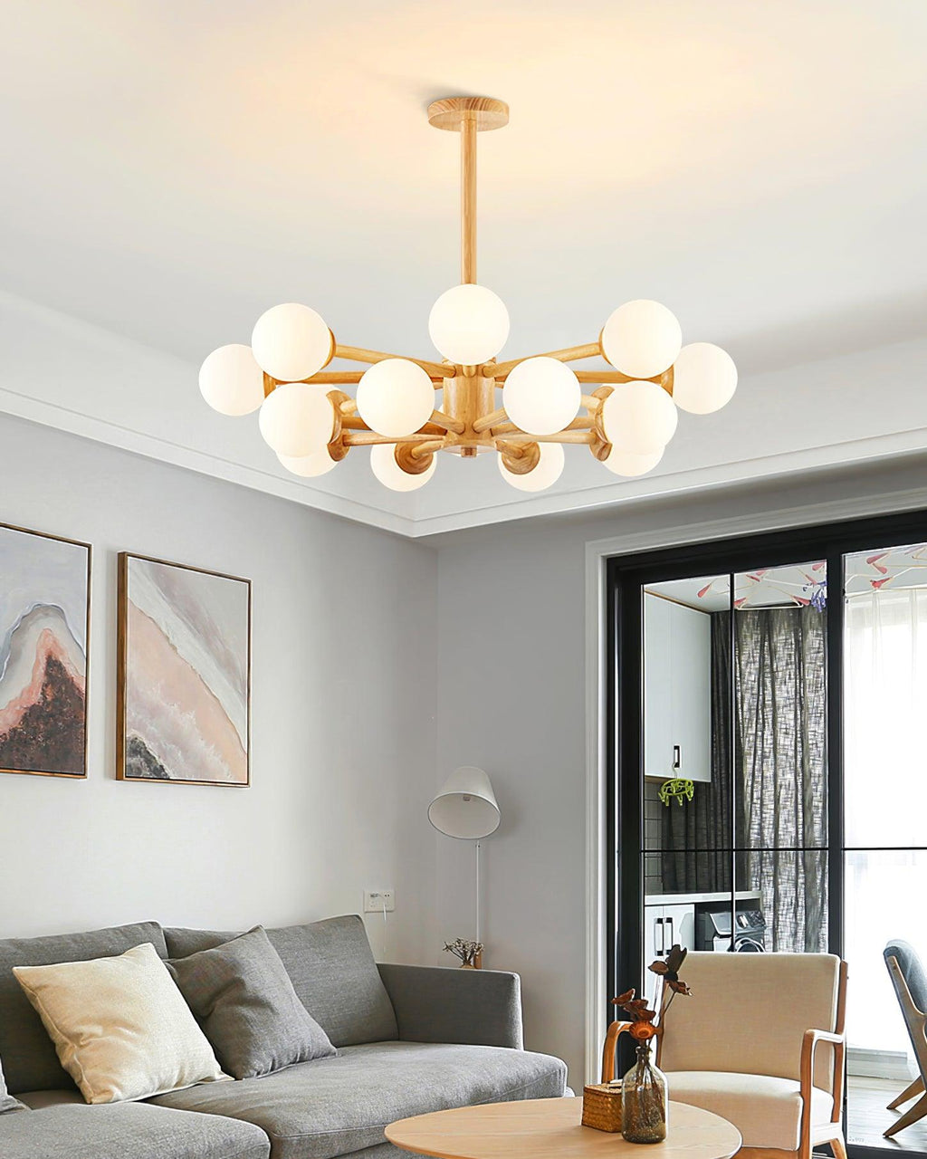 kozan-wooden-chandelier-anzaz-Walnut Wood Color & White-4
