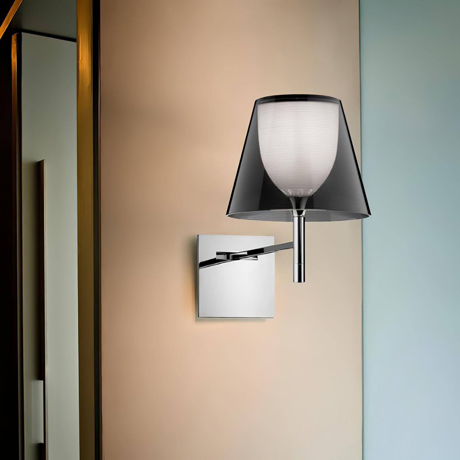 chrome-prism-wall-lamp-anzaz-Smoke gray acrylic & Chrome-2