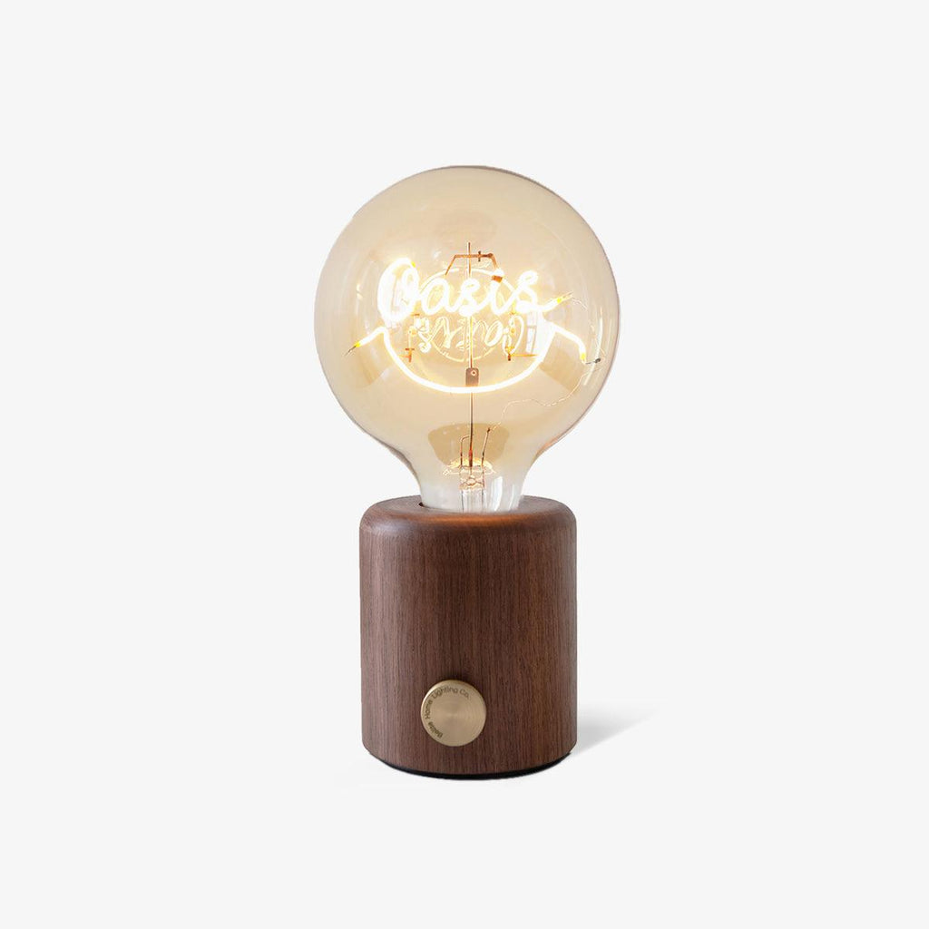 kuitt-smiley-built-in-battery-table-lamp-anzaz-Walnut & Transparent-1