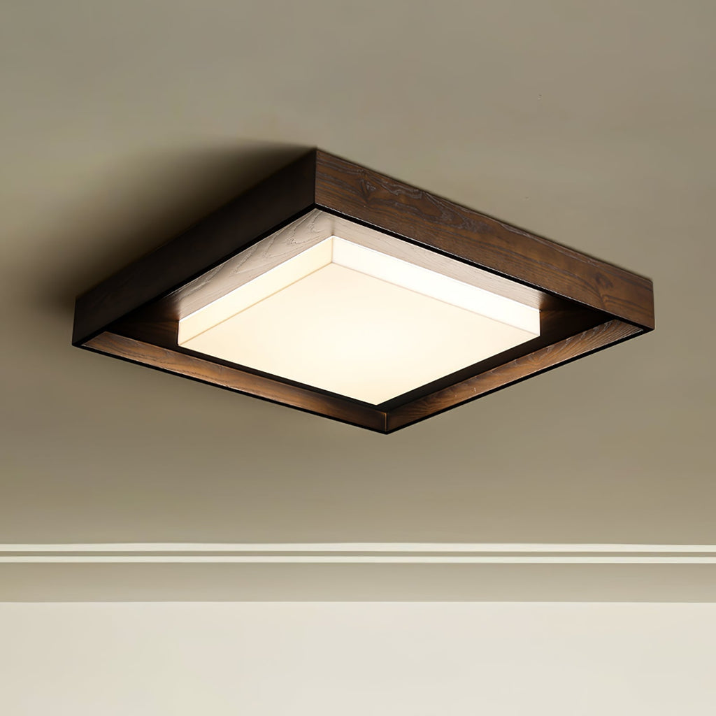 kurin-wood-frame-ceiling-light-anzaz-Walnut Color & White-5